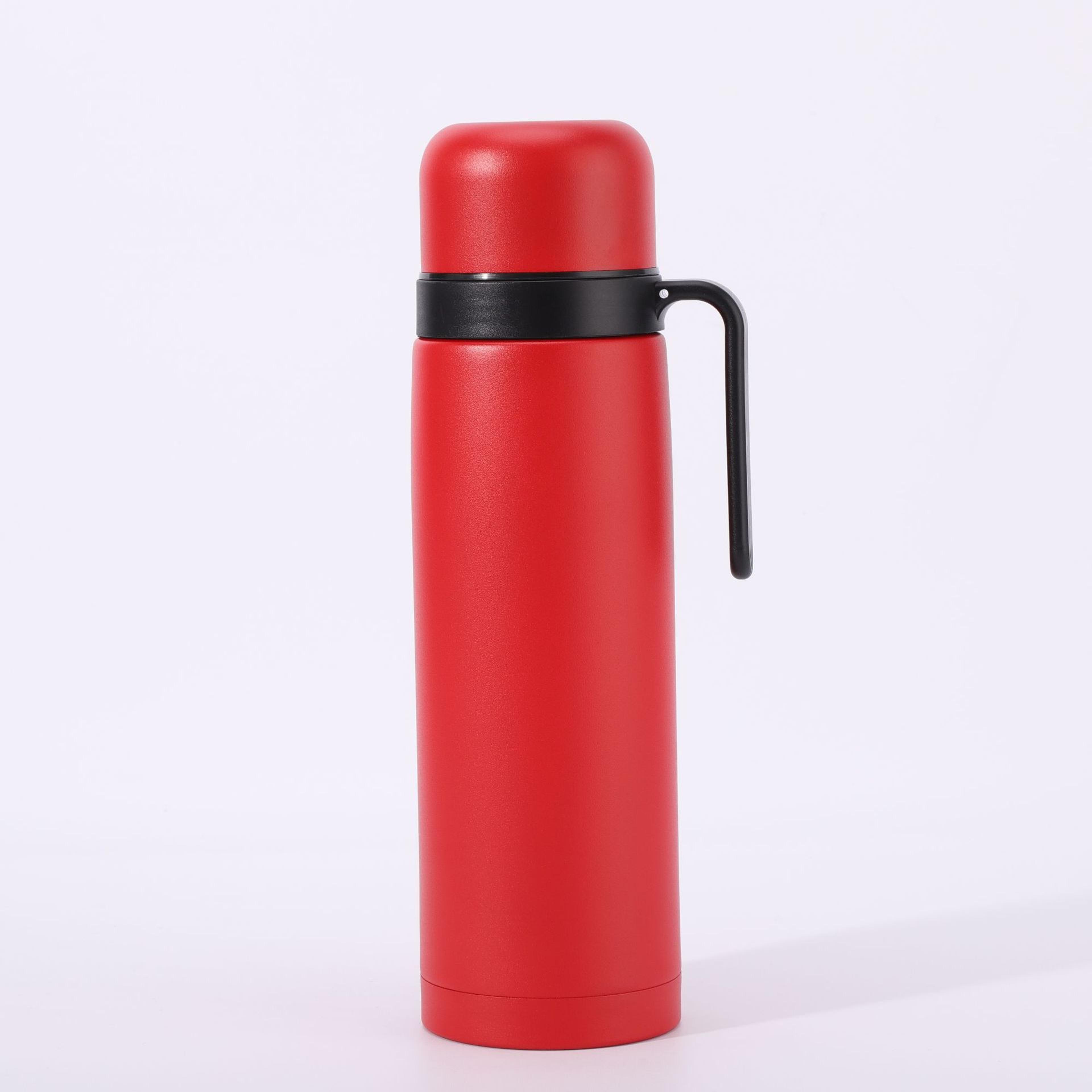 Stainless Steel Insulated Travel Mug With Handle Outdoor Sports Cup For Hot  Cold Drinks 6