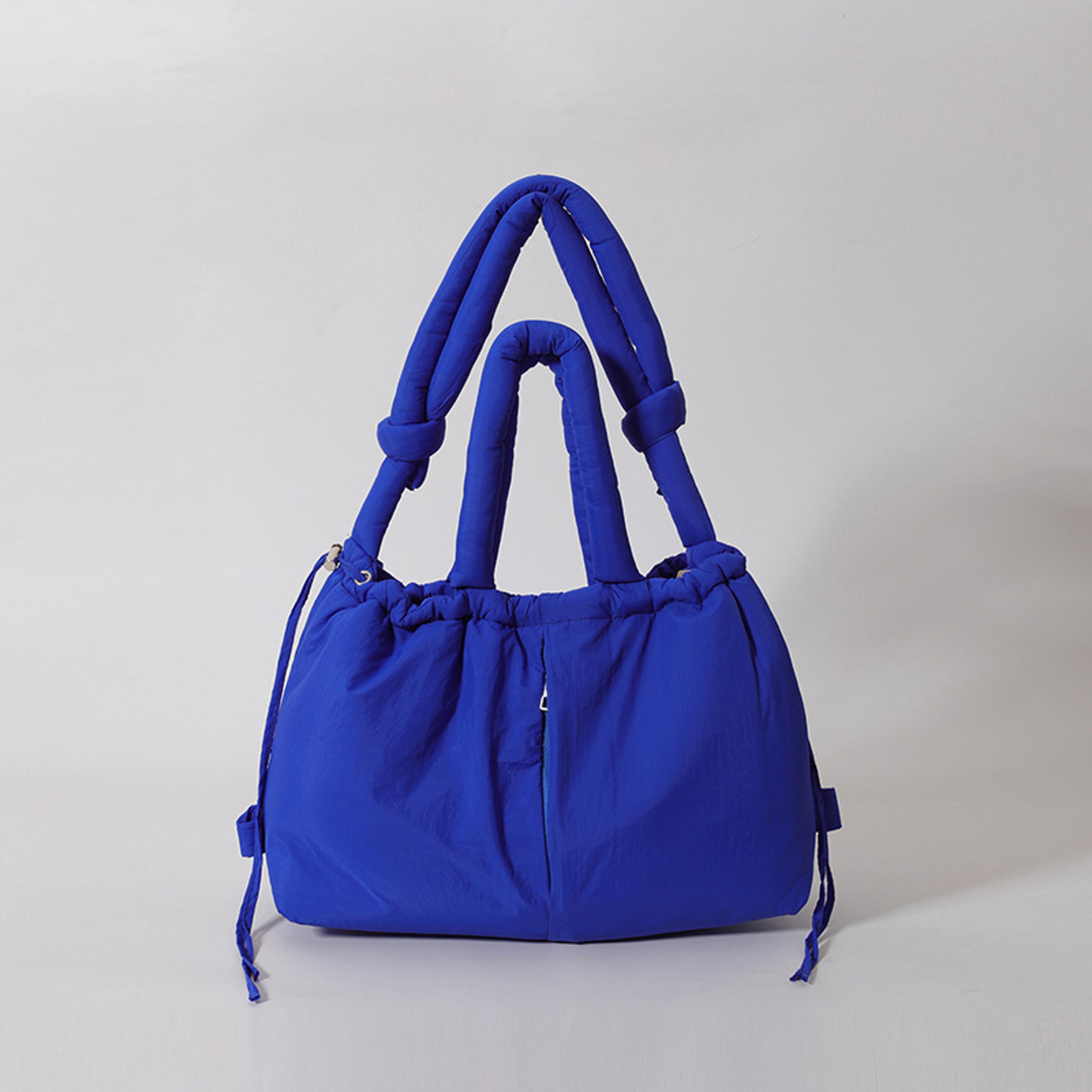 Stylish Casual Nylon Padded Tote Bag Large Capacity Designer Shoulder  Crossbody Handbag 1