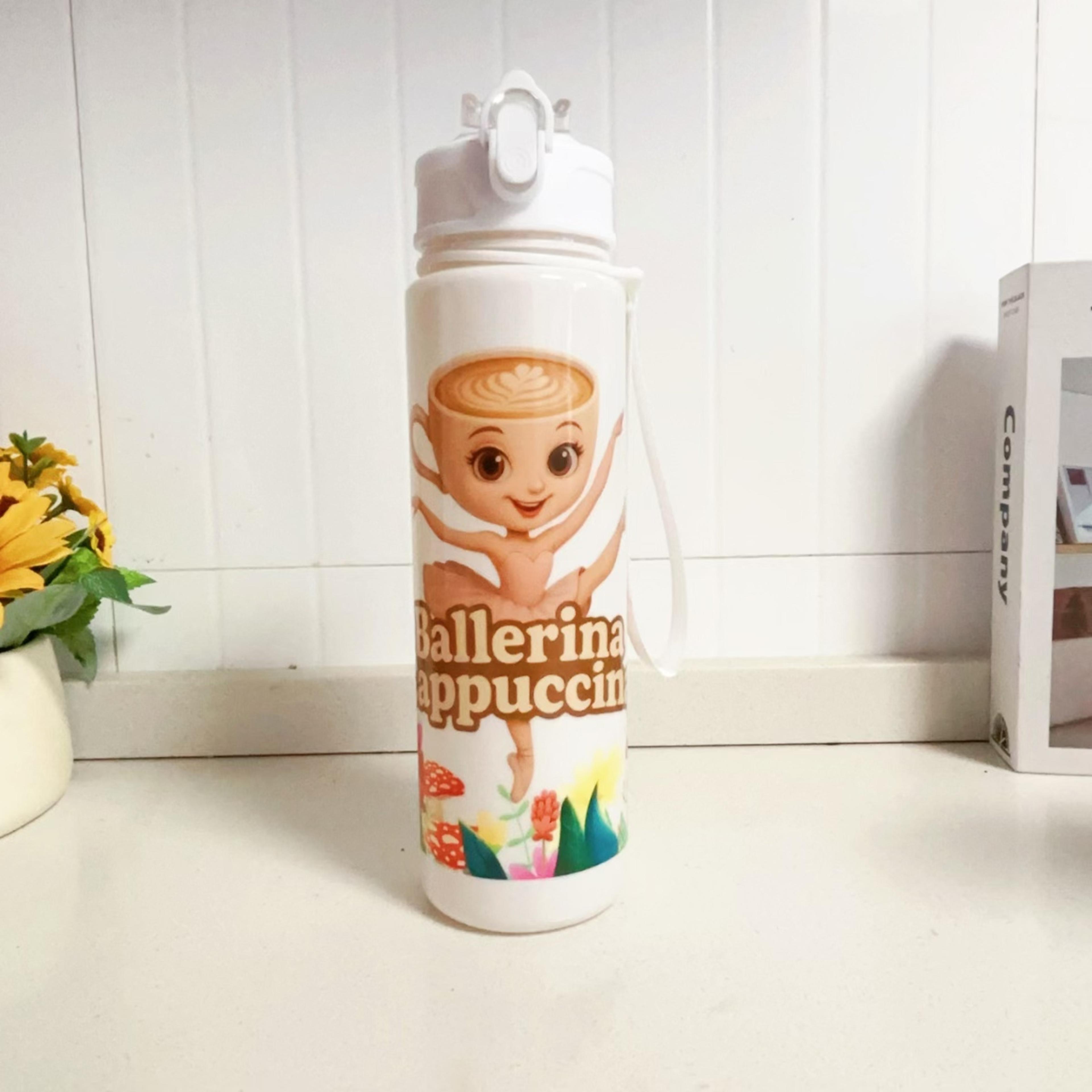 Italian Brainrot Cartoon Water Bottle Fun Outdoor Sports Cup For Active Lifestyles 4