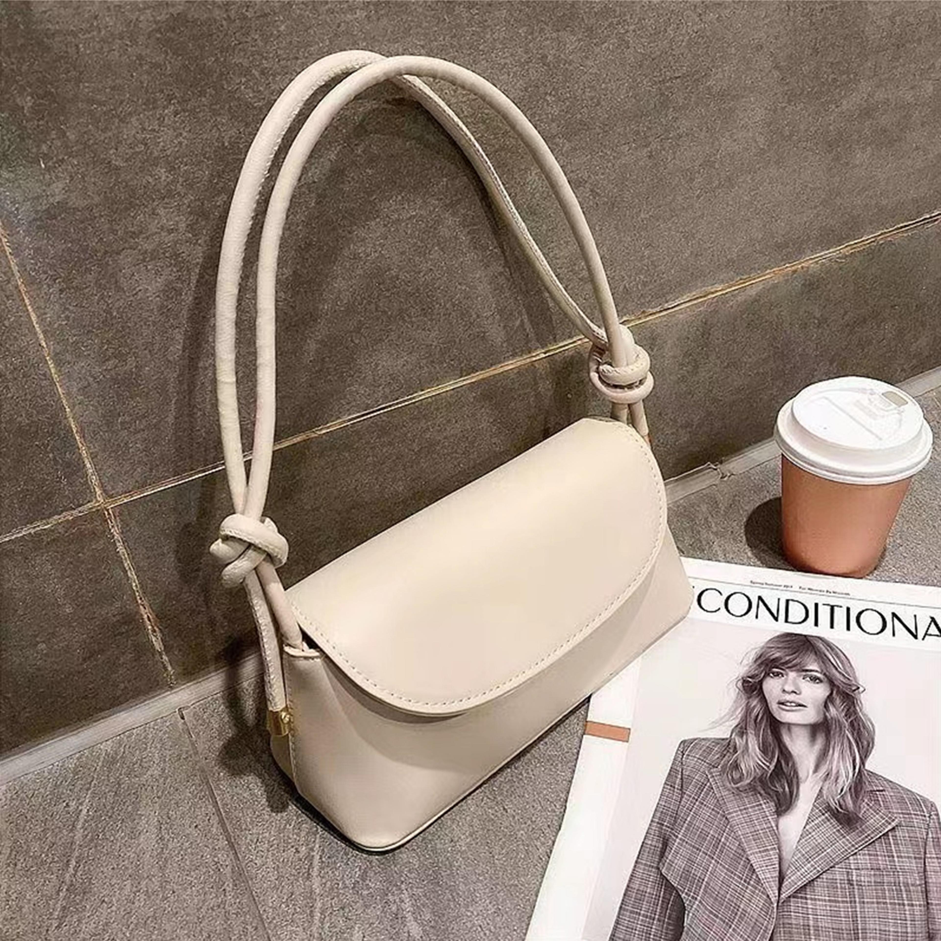 Leather OneShoulder Crossbody Small Square Bag For Women 3