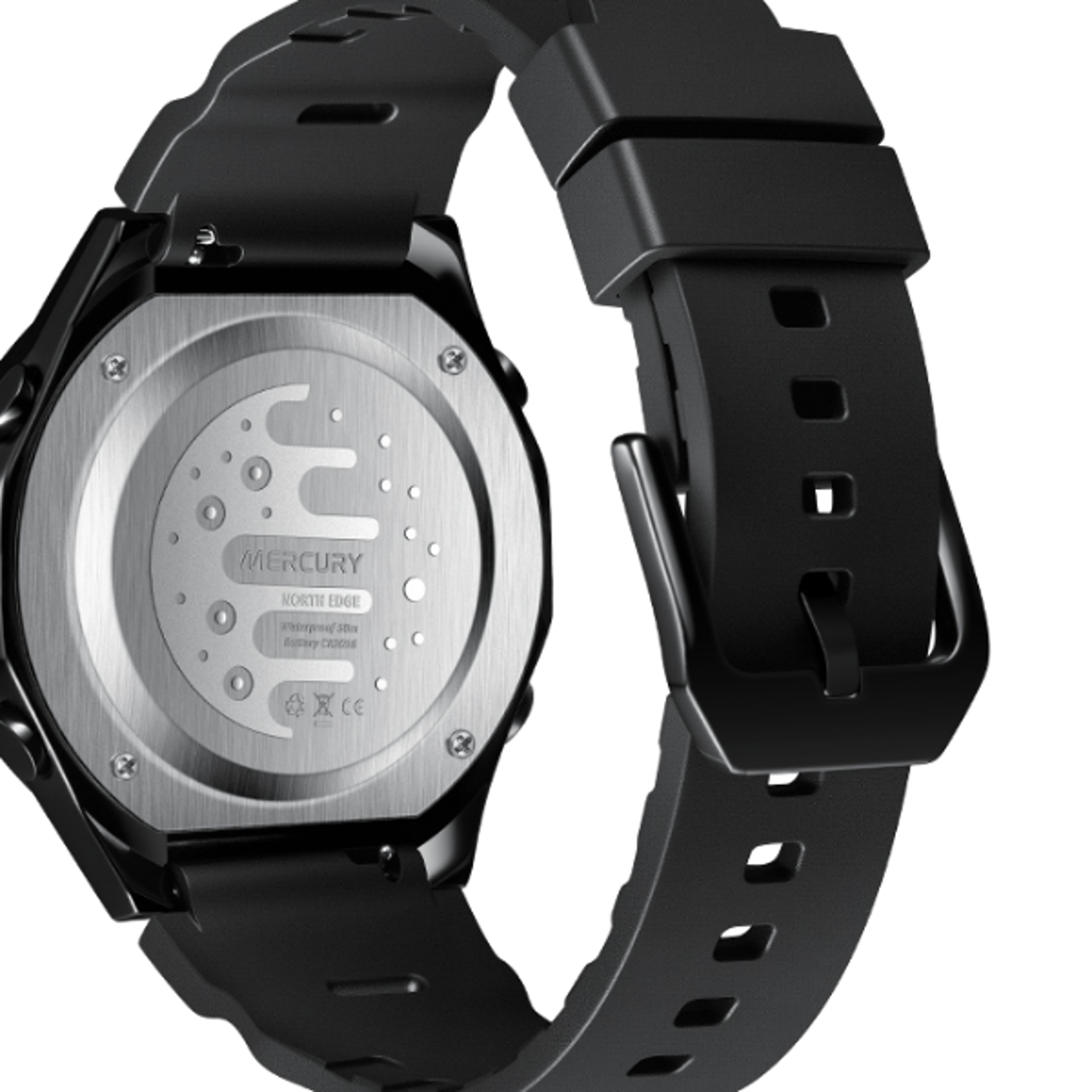 Mens Military Digital Watch Waterproof Stopwatch Sports Watch with World Time Function
