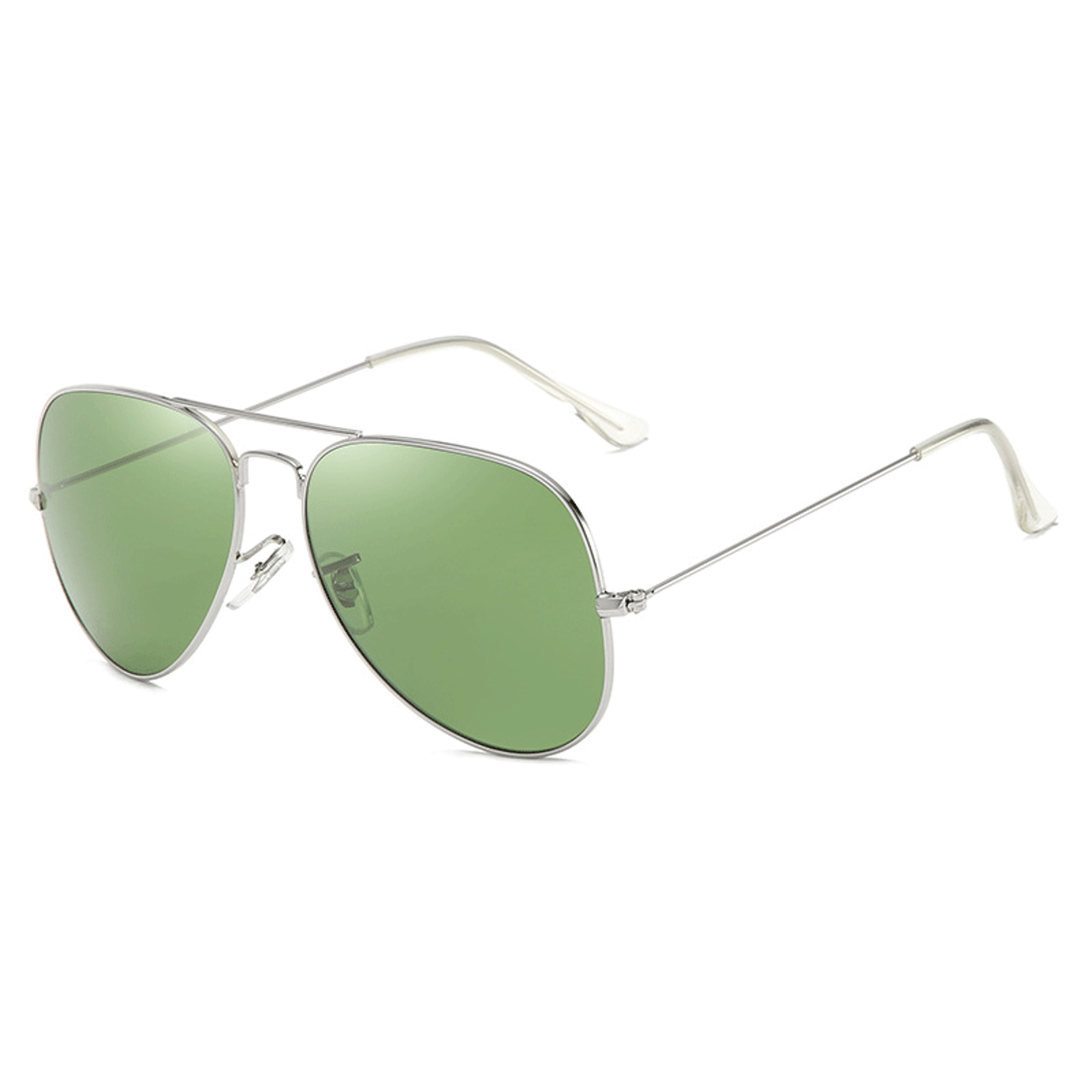 New Fashion Aviation Sunglasses For Men  Women Classic Pilot Glasses With Stainless Steel Frame And