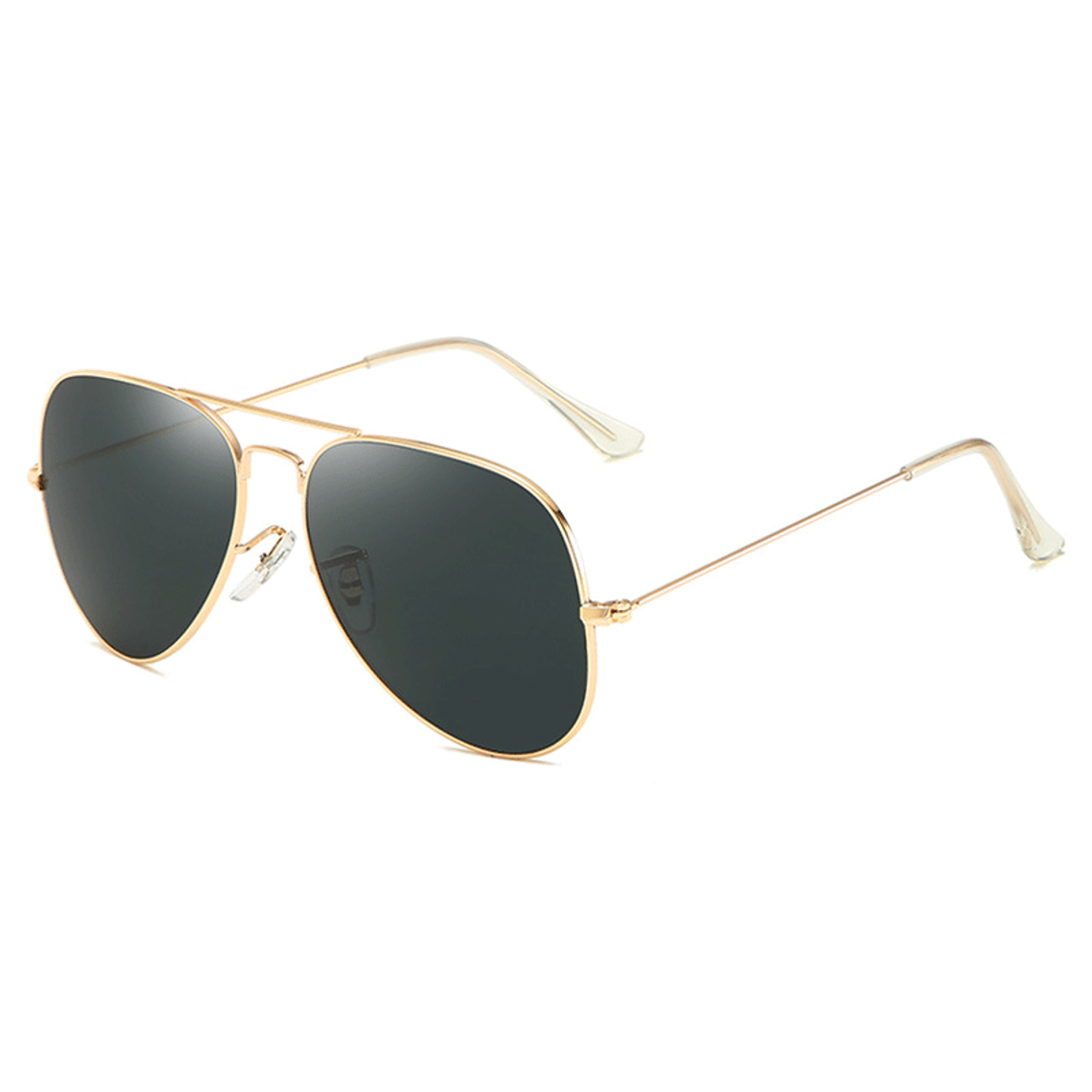 New Fashion Aviation Sunglasses For Men  Women Classic Pilot Glasses With Stainless Steel Frame And