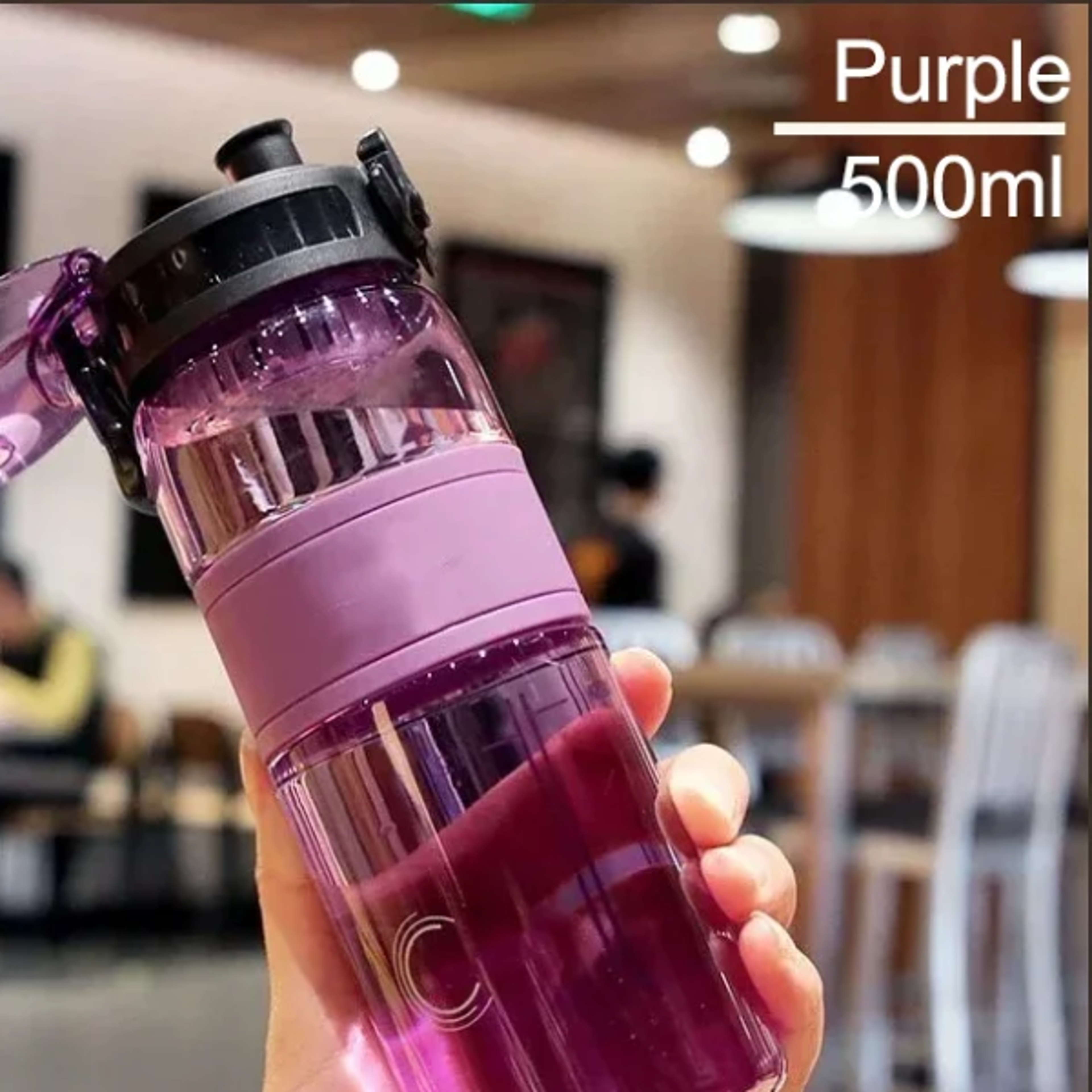 Portable Sport Water Bottle Large Capacity Plastic Mug for Travel Outdoor  Sports