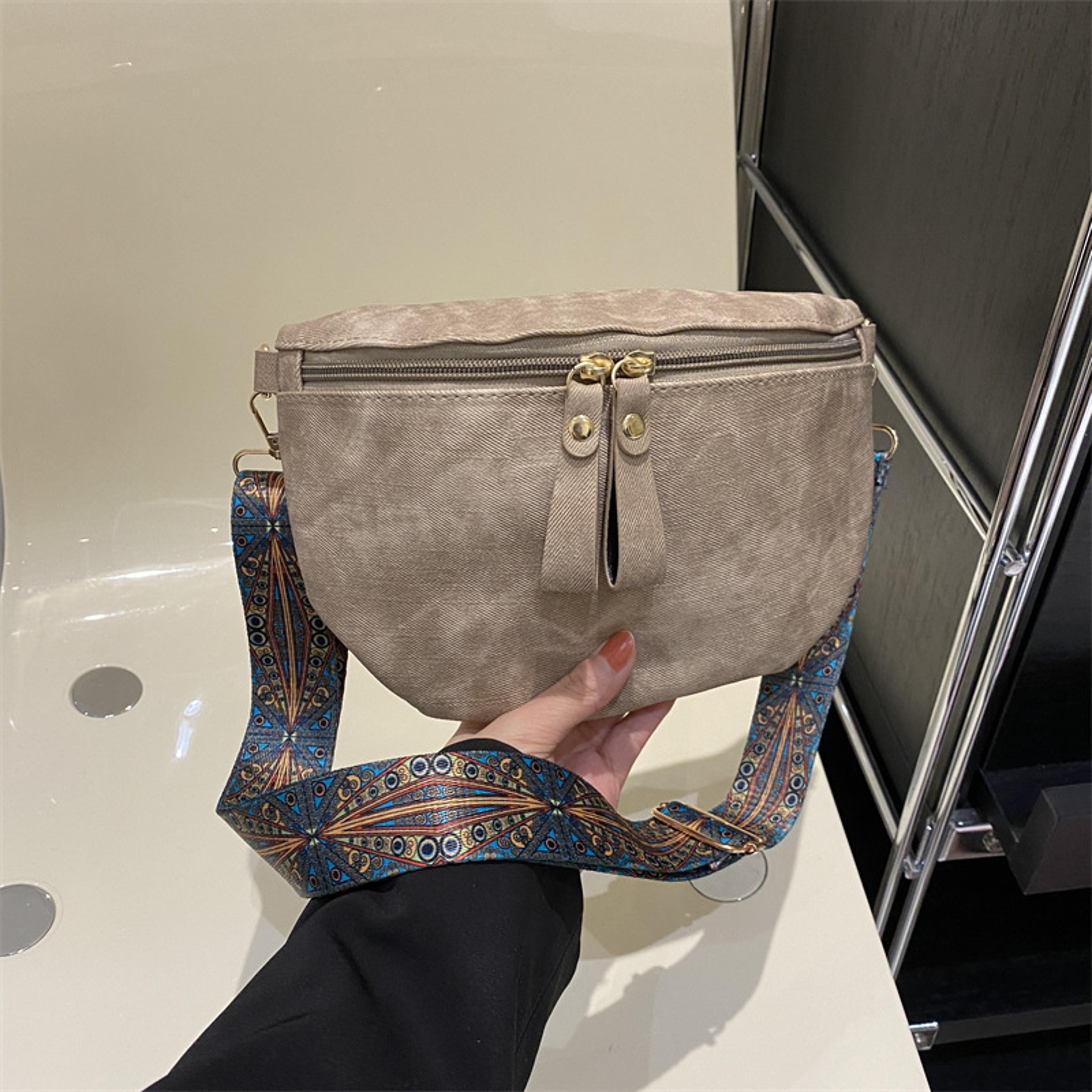 Stylish PU Leather Hobo Satchel Chest Bag Luxury Womens Fashion Waist Pack 6