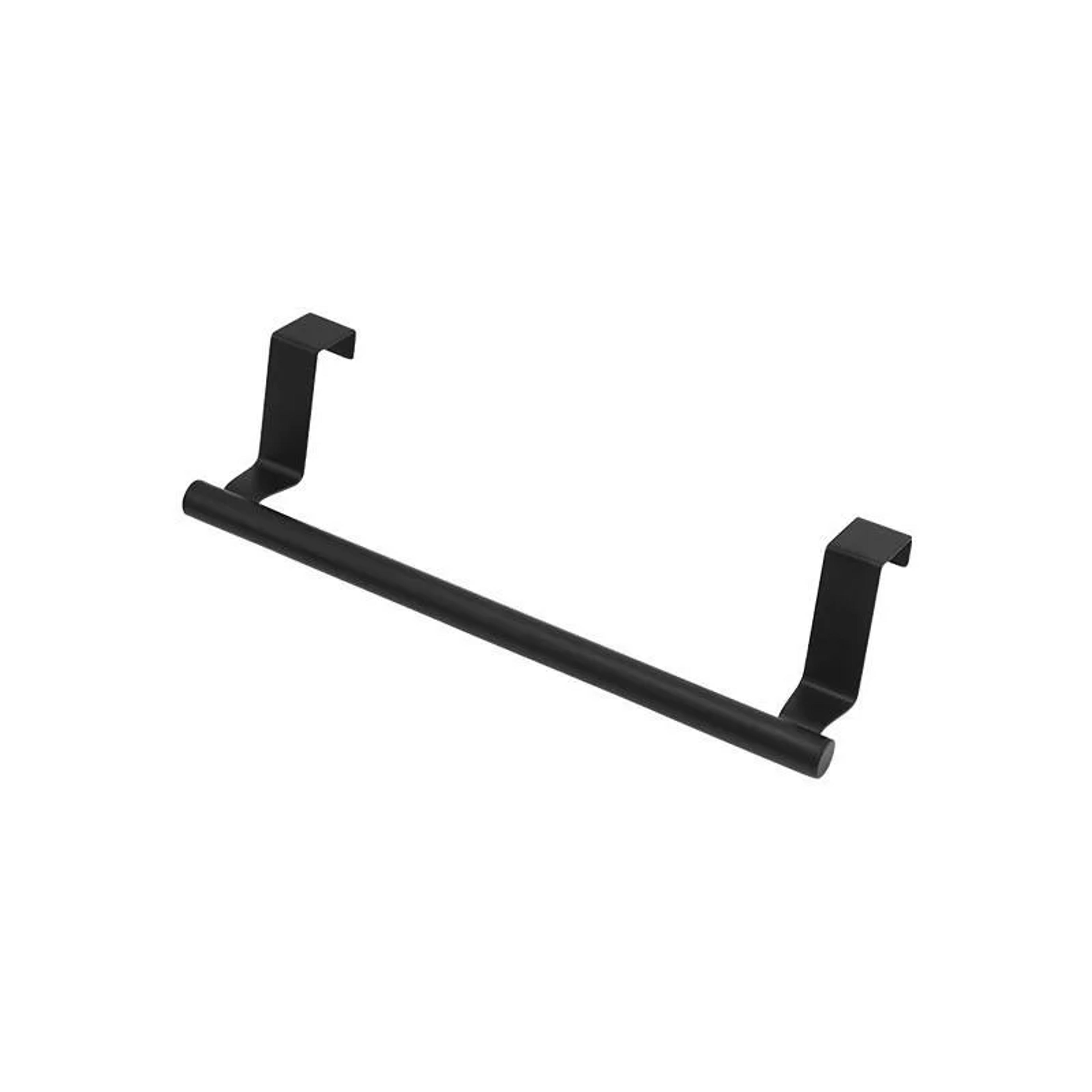 Over Cabinet Towel Rack Punch Free Stainless Steel Bathroom Storage Organizer 5