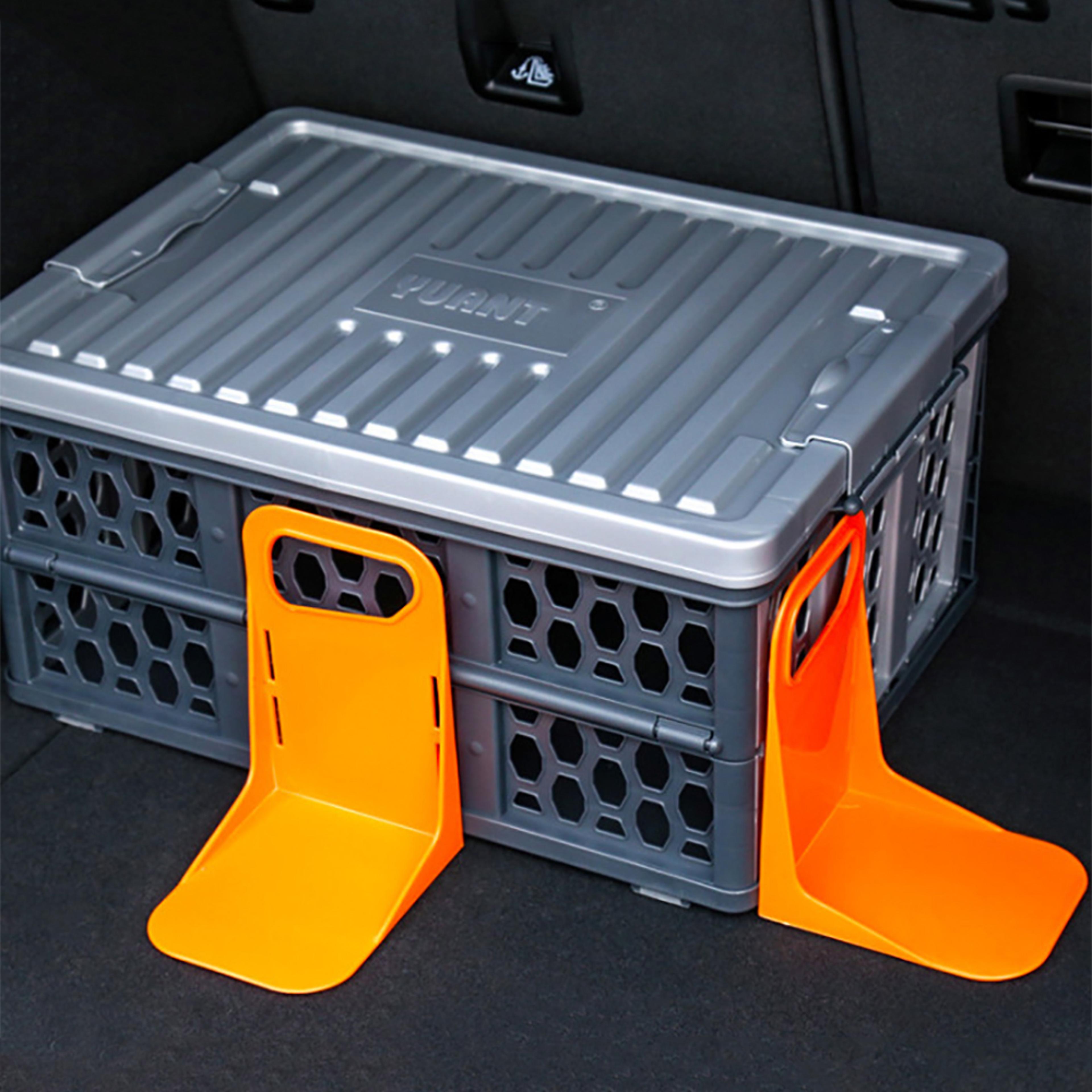 Heavy Duty Car Trunk Organizer Divider Shake Proof Car Cargo Organizer Storage Rack 0
