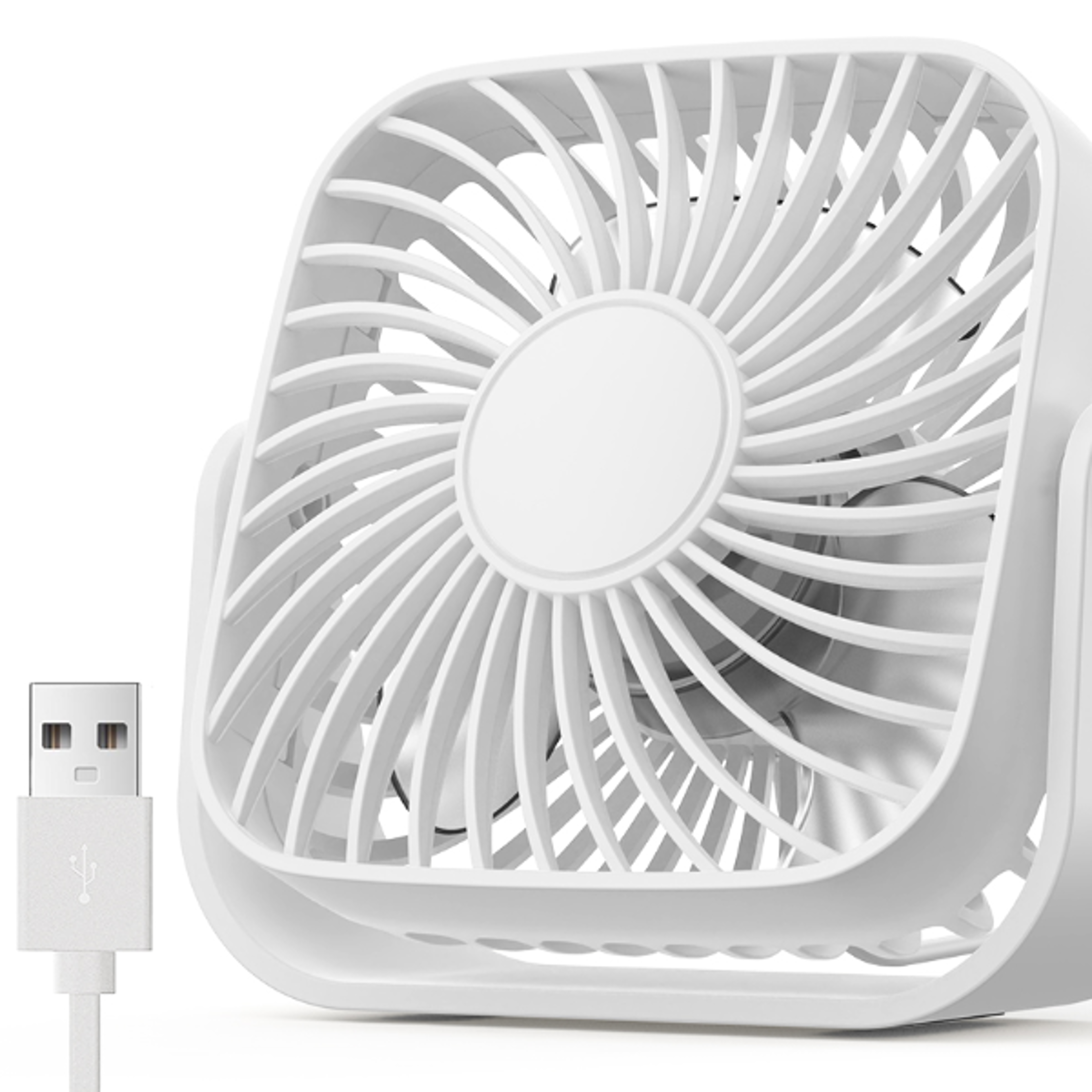 Portable USB Fan Mini Desk Fan Quiet Personal Cooling Fan