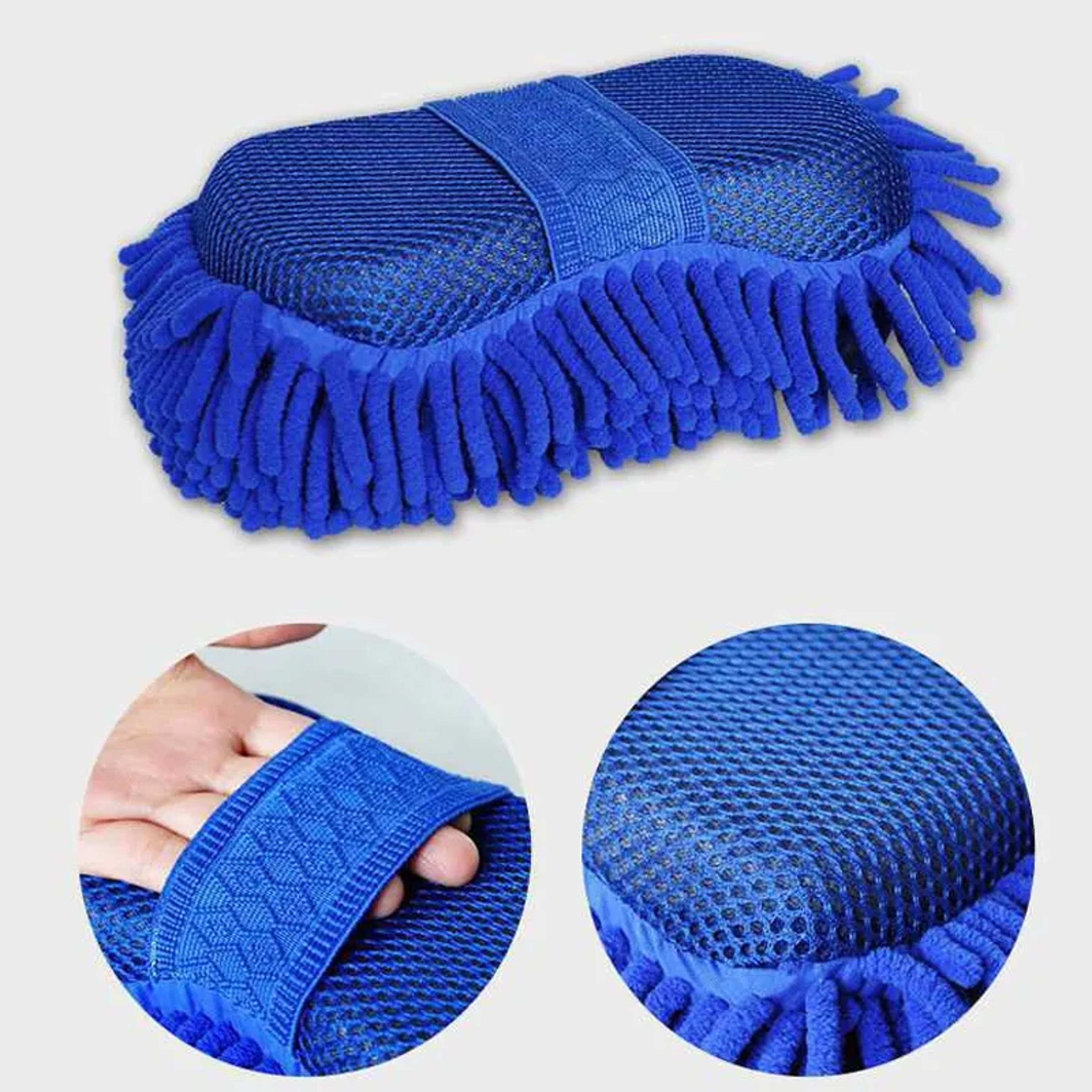 Microfiber Car Cleaning Brush  Sponge Set Auto Washing Gloves  Towel For Easy Car Care 4