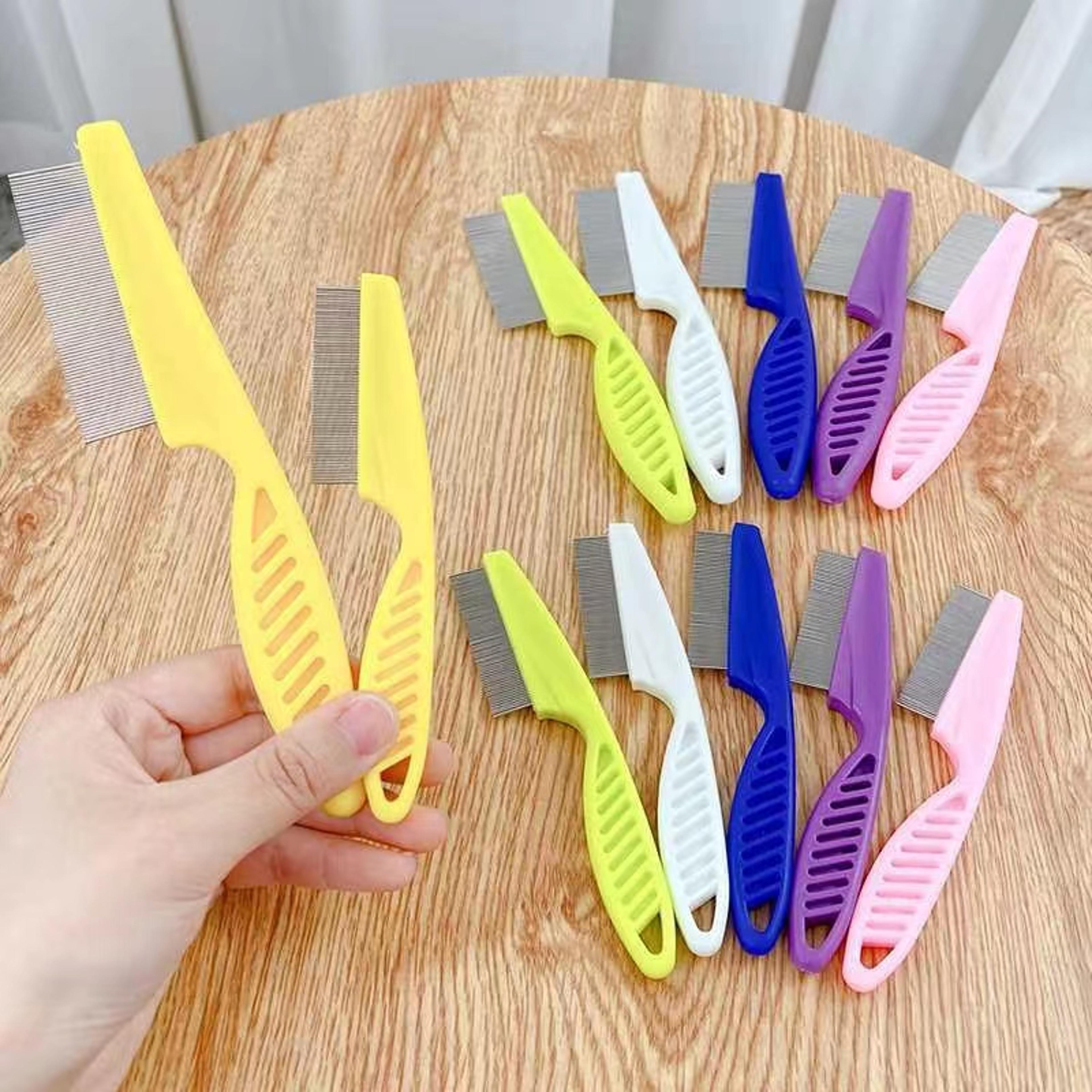Pet Hair Shedding Comb Stainless Steel Flea Comb For Cat And Dog Grooming 1
