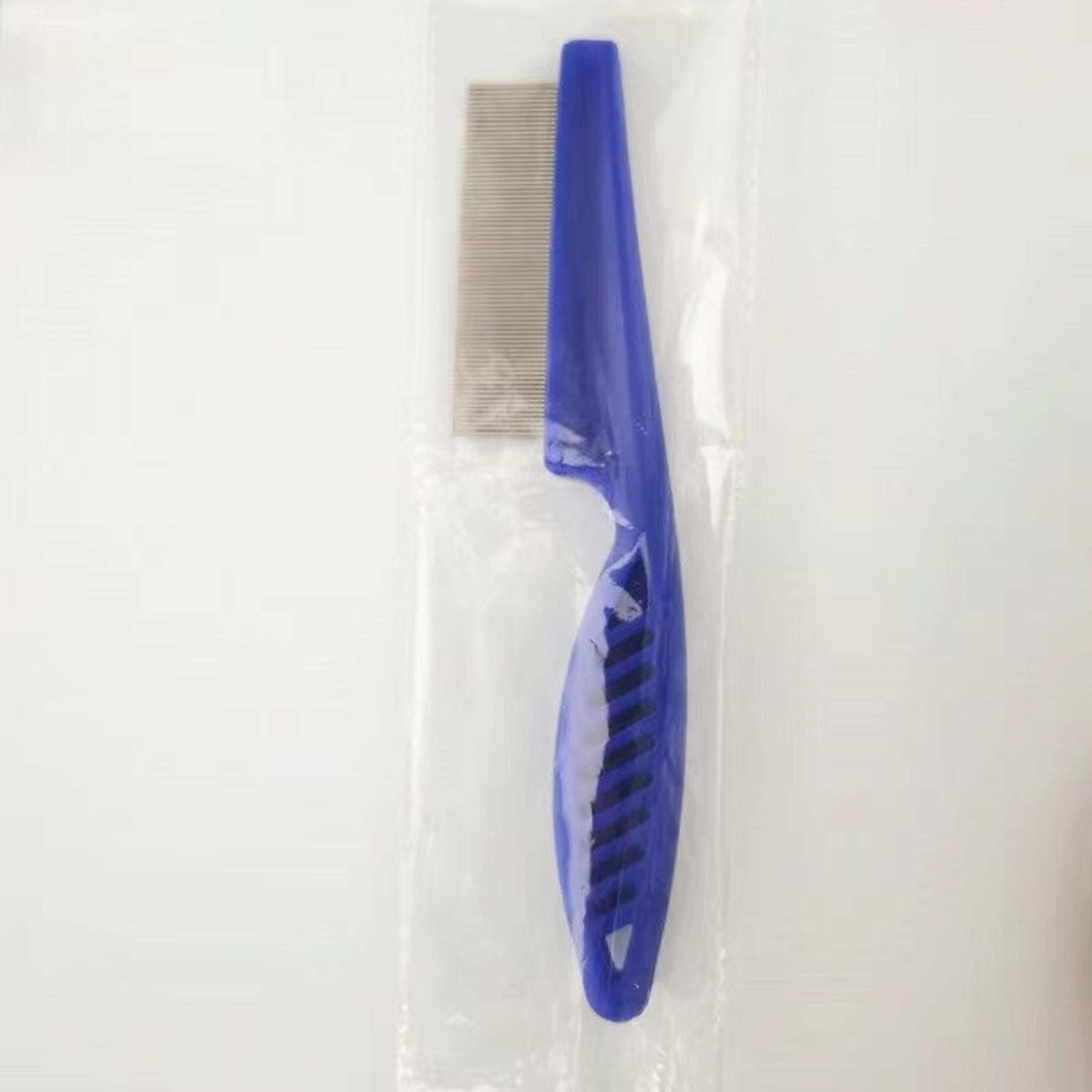 Pet Hair Shedding Comb Stainless Steel Flea Comb For Cat And Dog Grooming 8