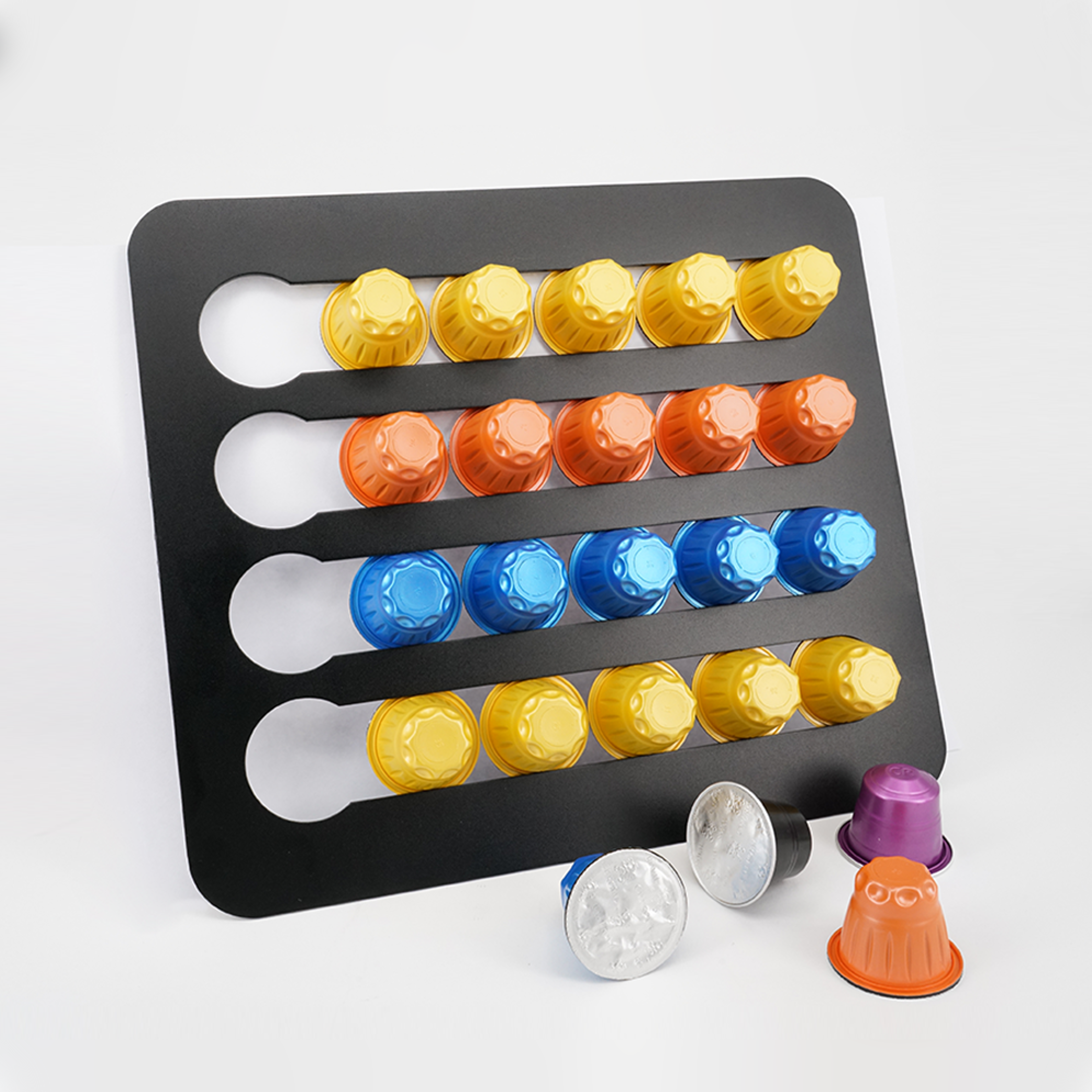 Nespresso Coffee Pod Holder Stand Rotatable Tower Rack For Easy Coffee Capsule Storage 0