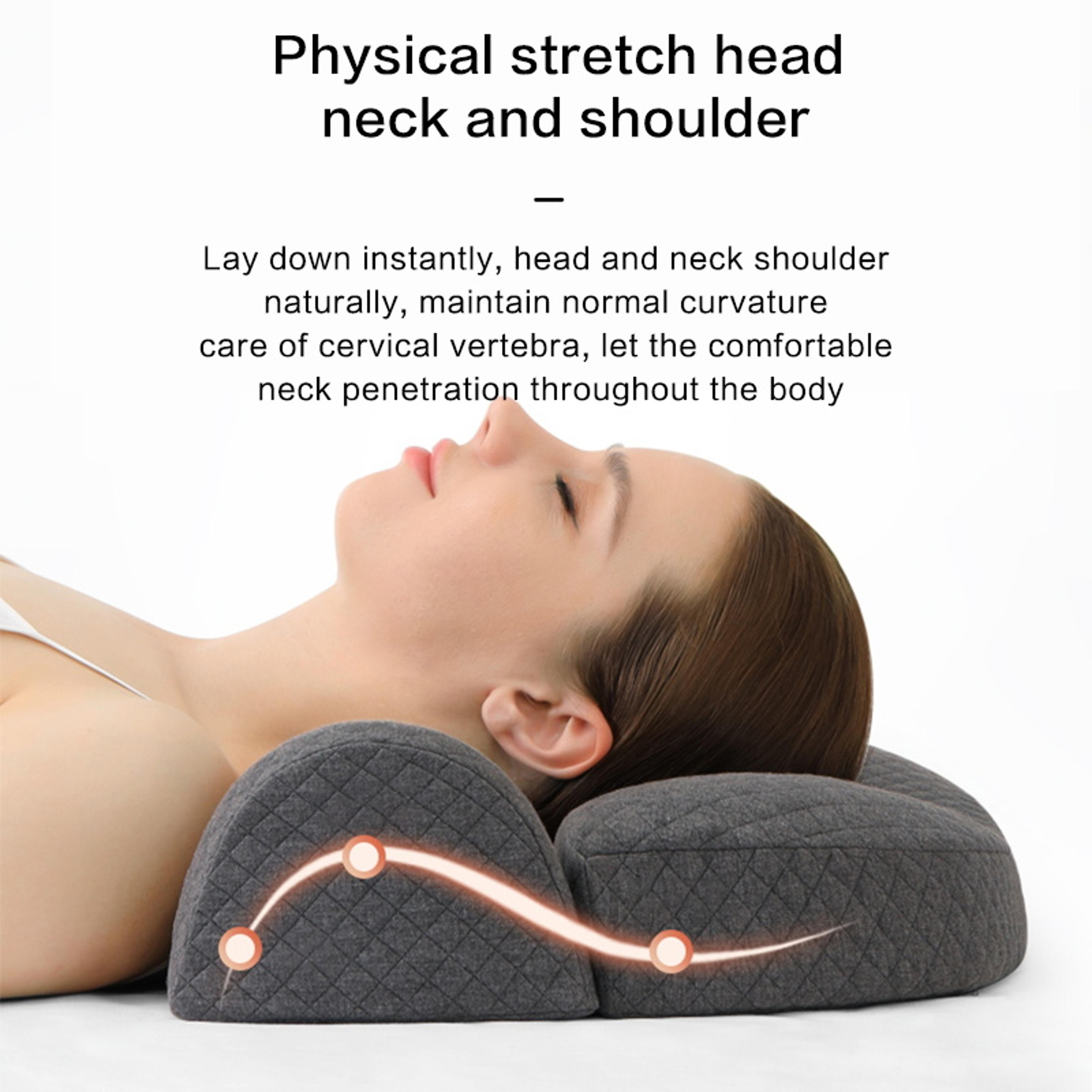 Cervical Pillow Ergonomic Memory Foam Contour Pillow For Side Sleepers  Orthopedic Support For Neck 0