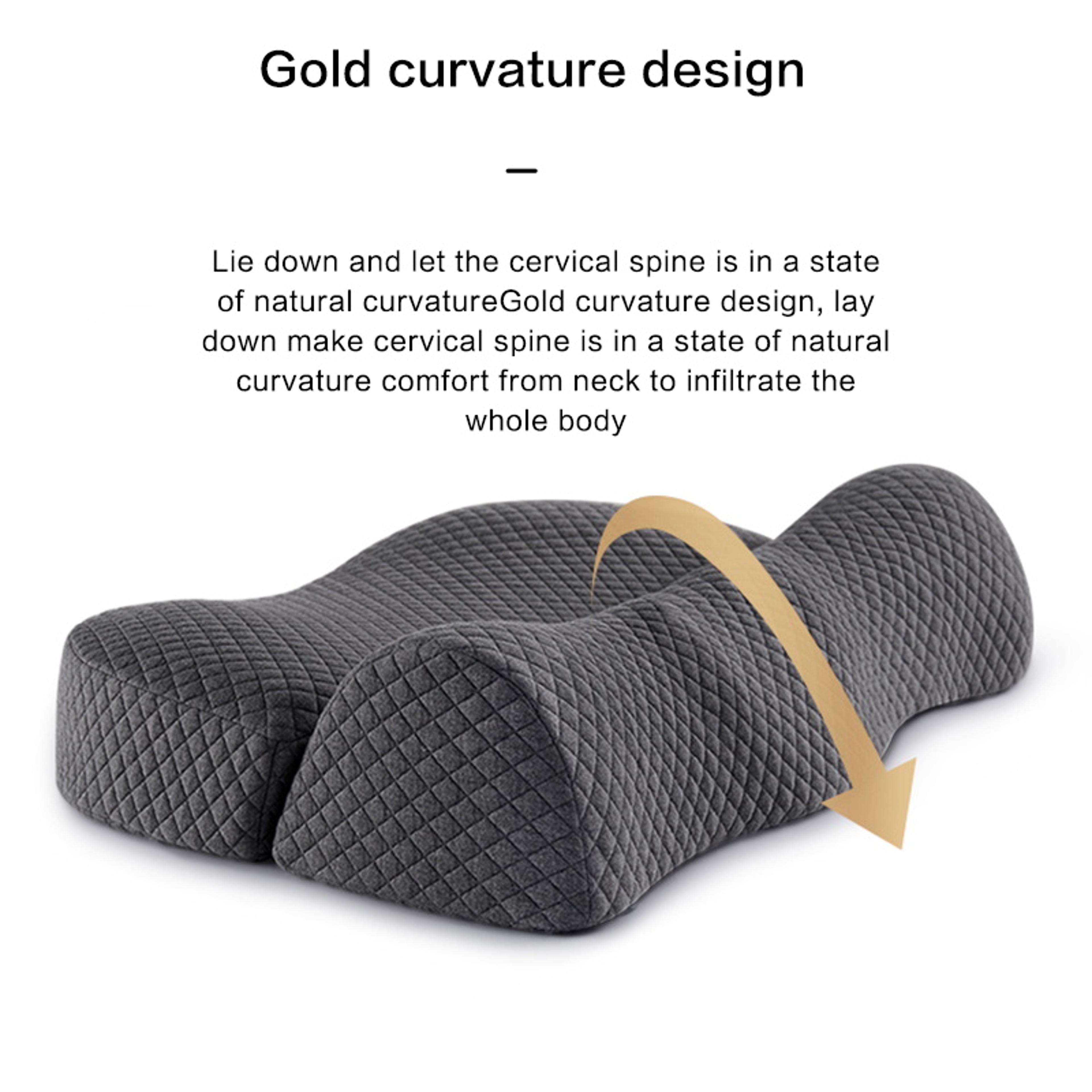 Cervical Pillow Ergonomic Memory Foam Contour Pillow For Side Sleepers  Orthopedic Support For Neck 1