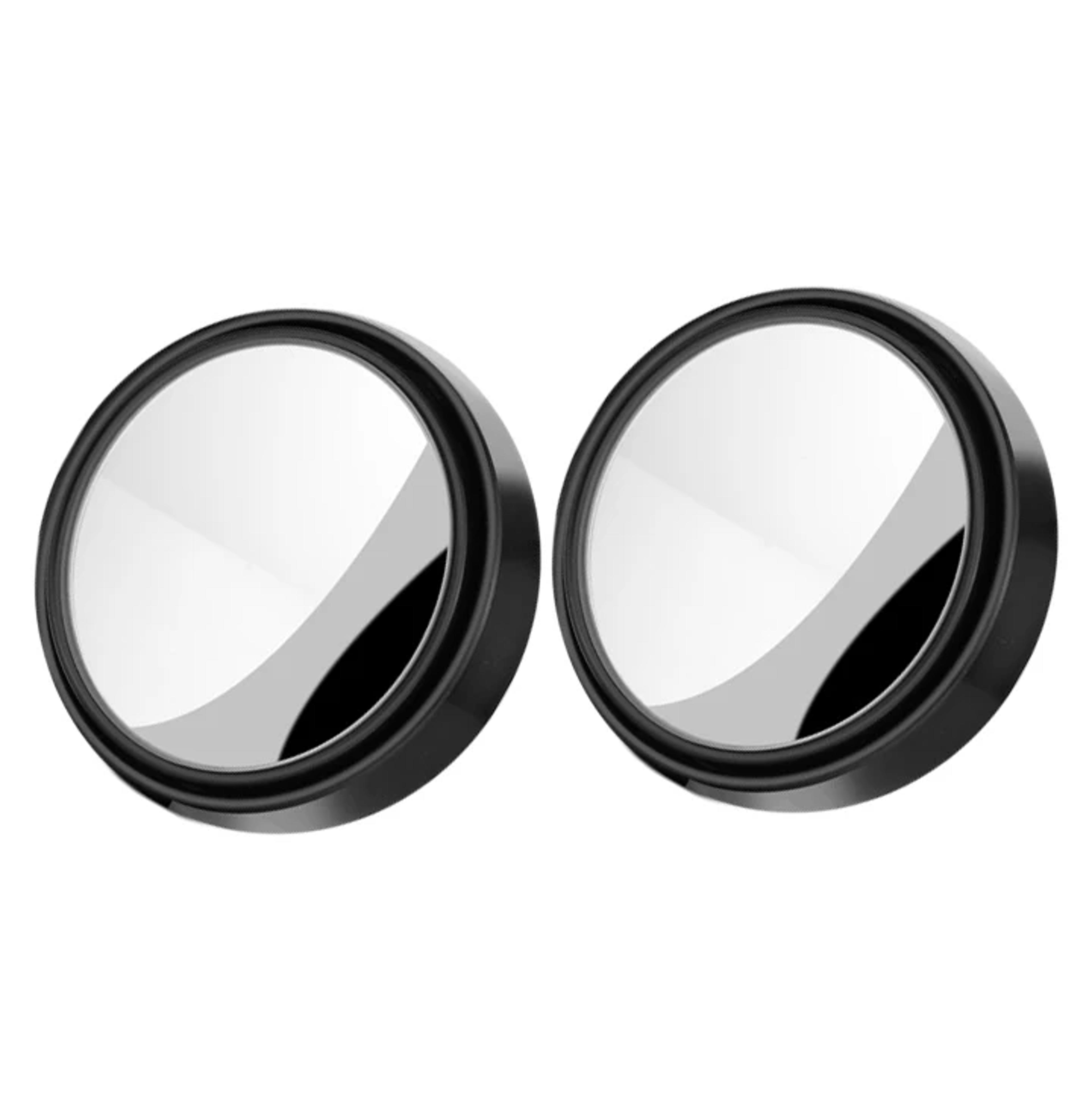 Round Frame Convex Blind Spot Mirror Adjustable WideAngle Rearview Mirror For Safety Driving 2