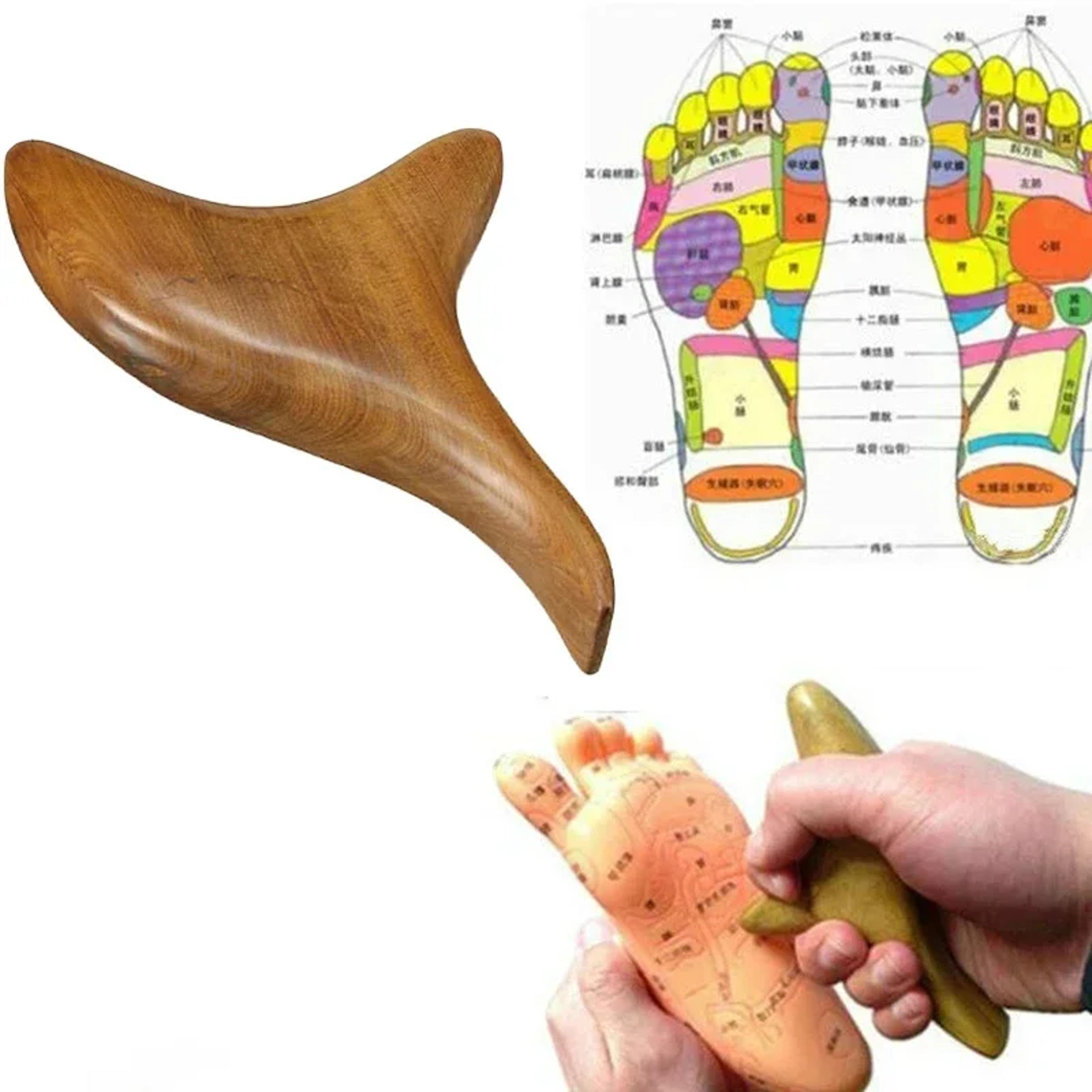 Trigger Point Massage Gua Sha Tool Professional Lymphatic Drainage  Wood Therapy Massage Tool For B 2