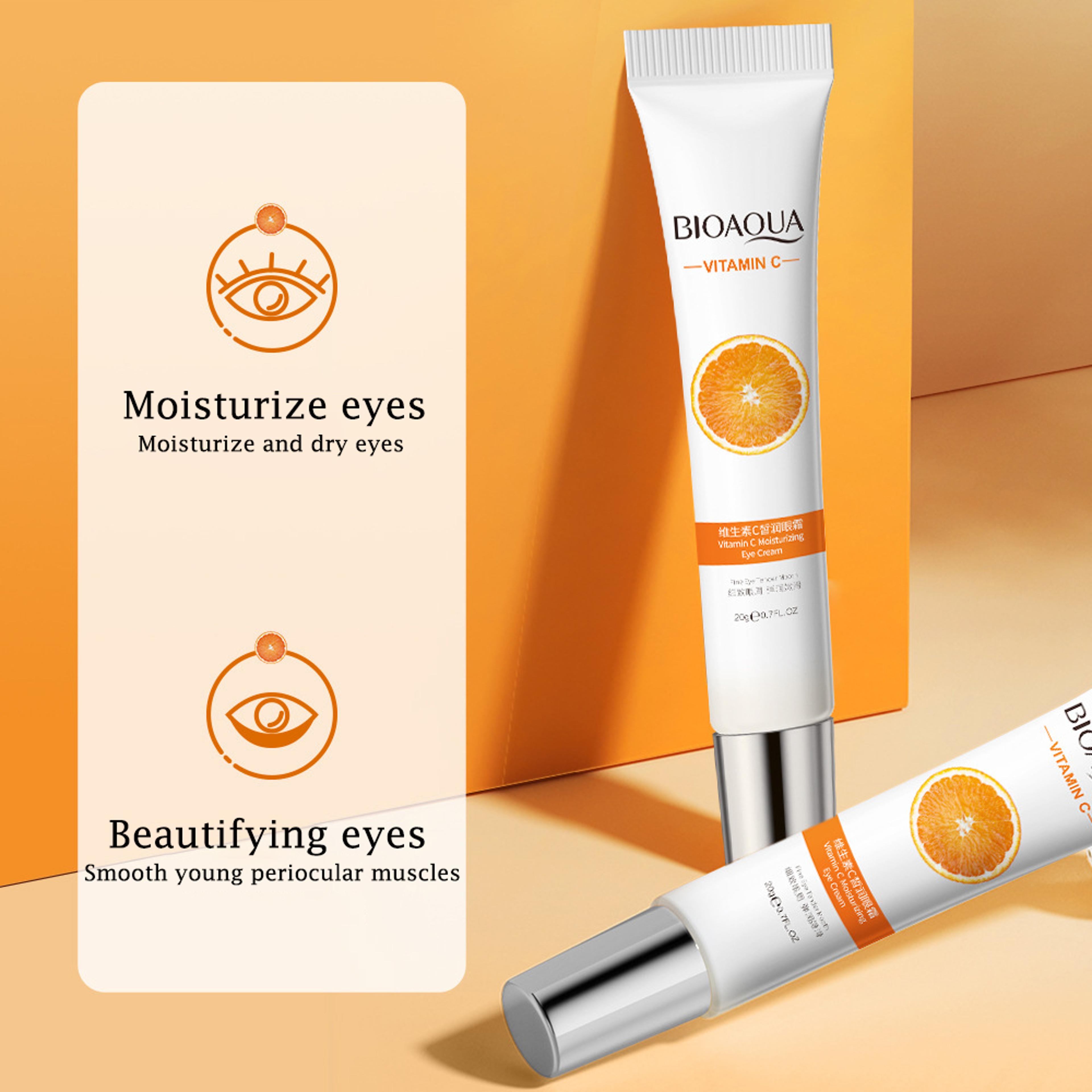 Vitamin C Eye Cream For Dark Circles Brightening  Hydrating Eye Contour Skin Care 1