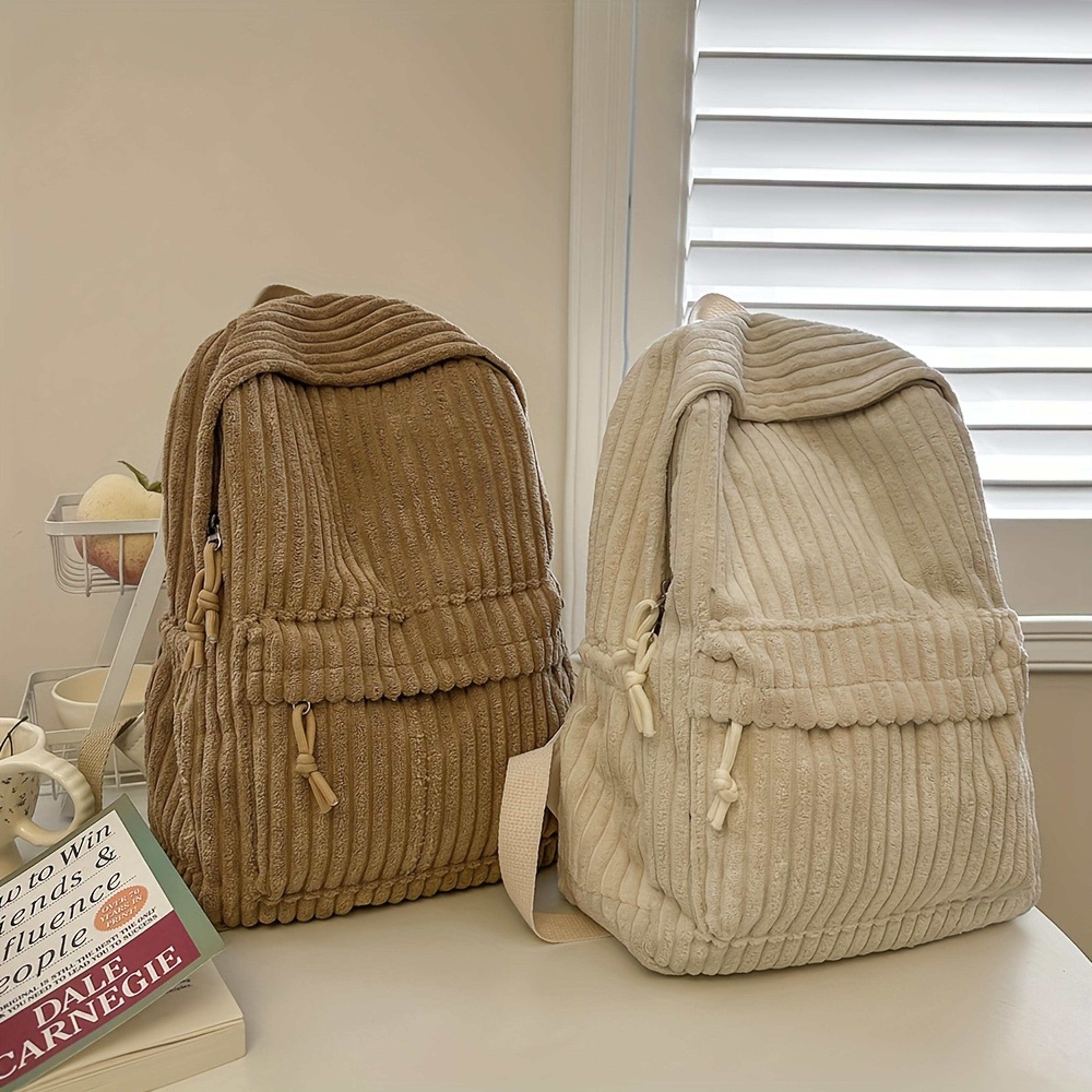 Stylish Womens Versatile Backpack Large Capacity Travel  Student Backpack For Commuting 1