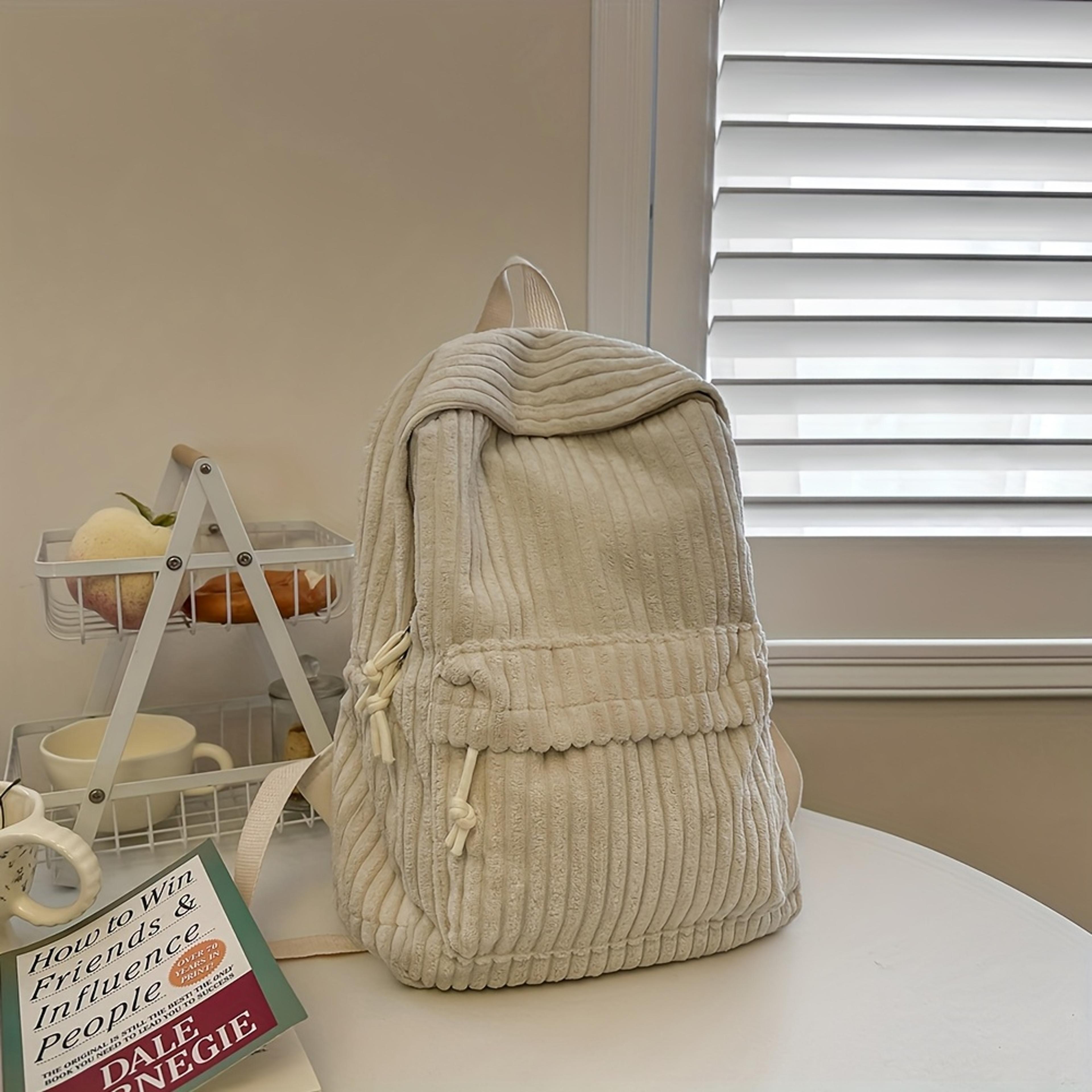 Stylish Womens Versatile Backpack Large Capacity Travel  Student Backpack For Commuting 7