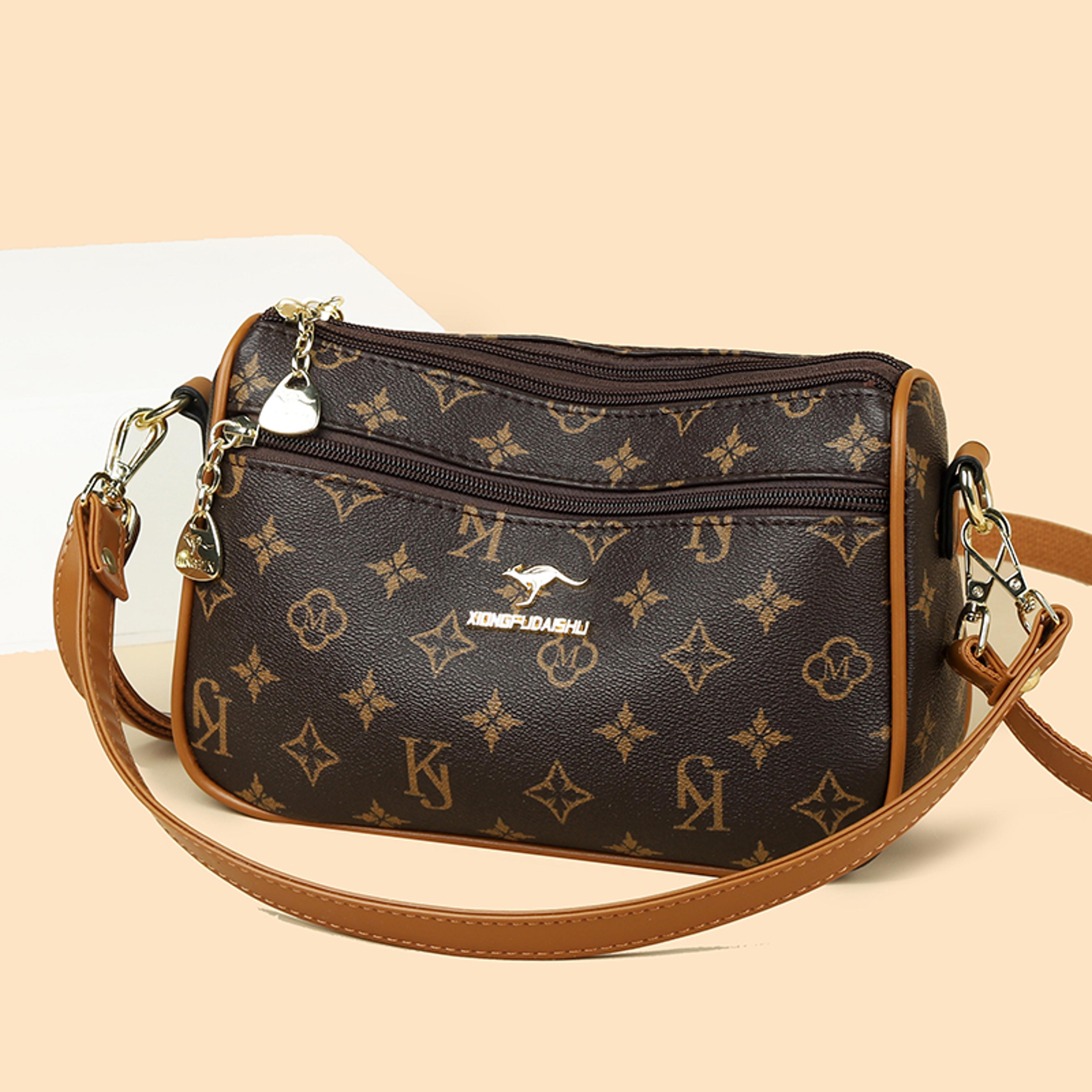 Luxury PU Leather Crossbody Bags For Women Designer Handbags High Quality Stylish Shoulder Bags 1