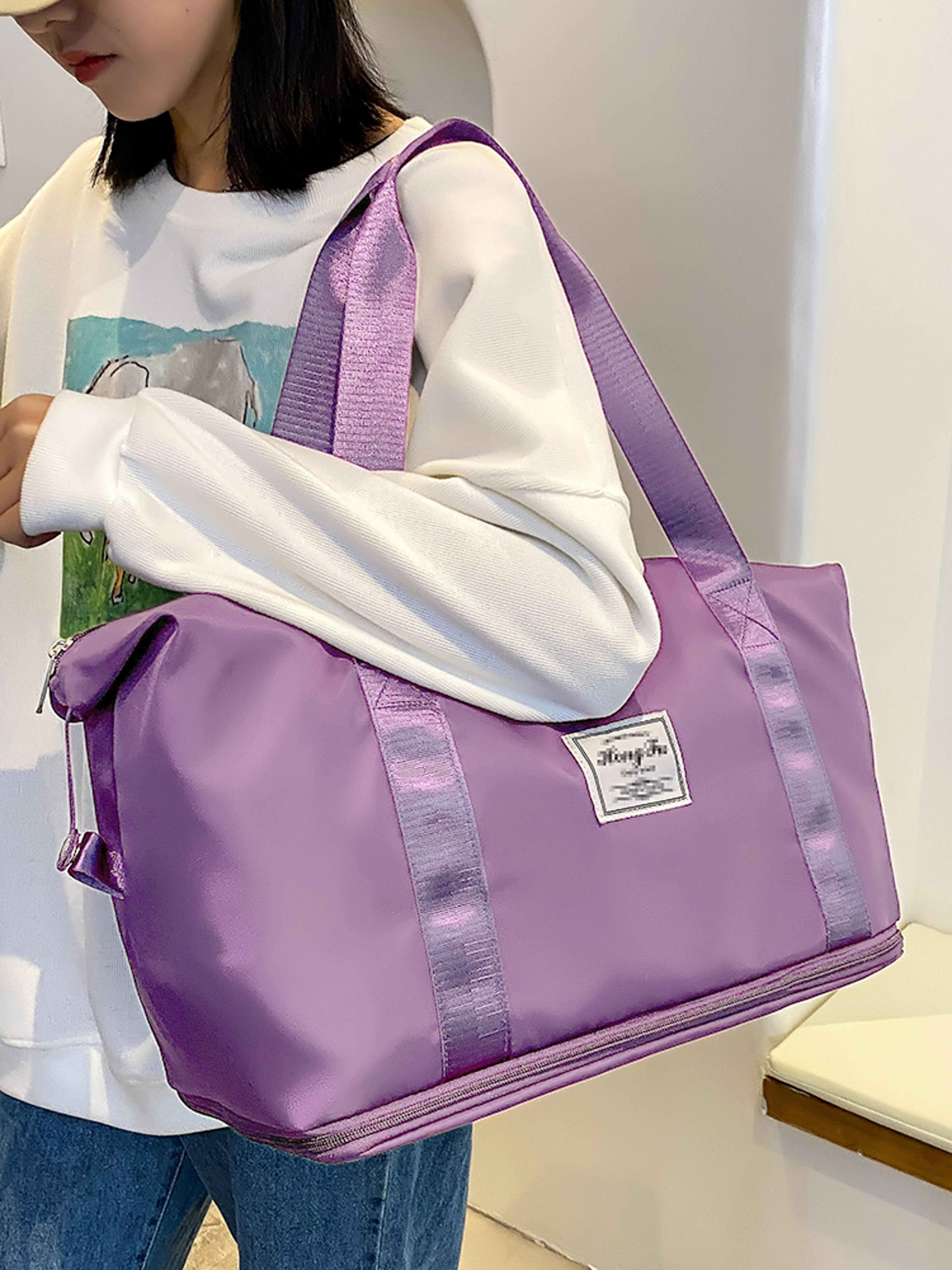 waterproof travel duffle bag for women spacious gym & sports tote with large capacity ideal luggage handbag