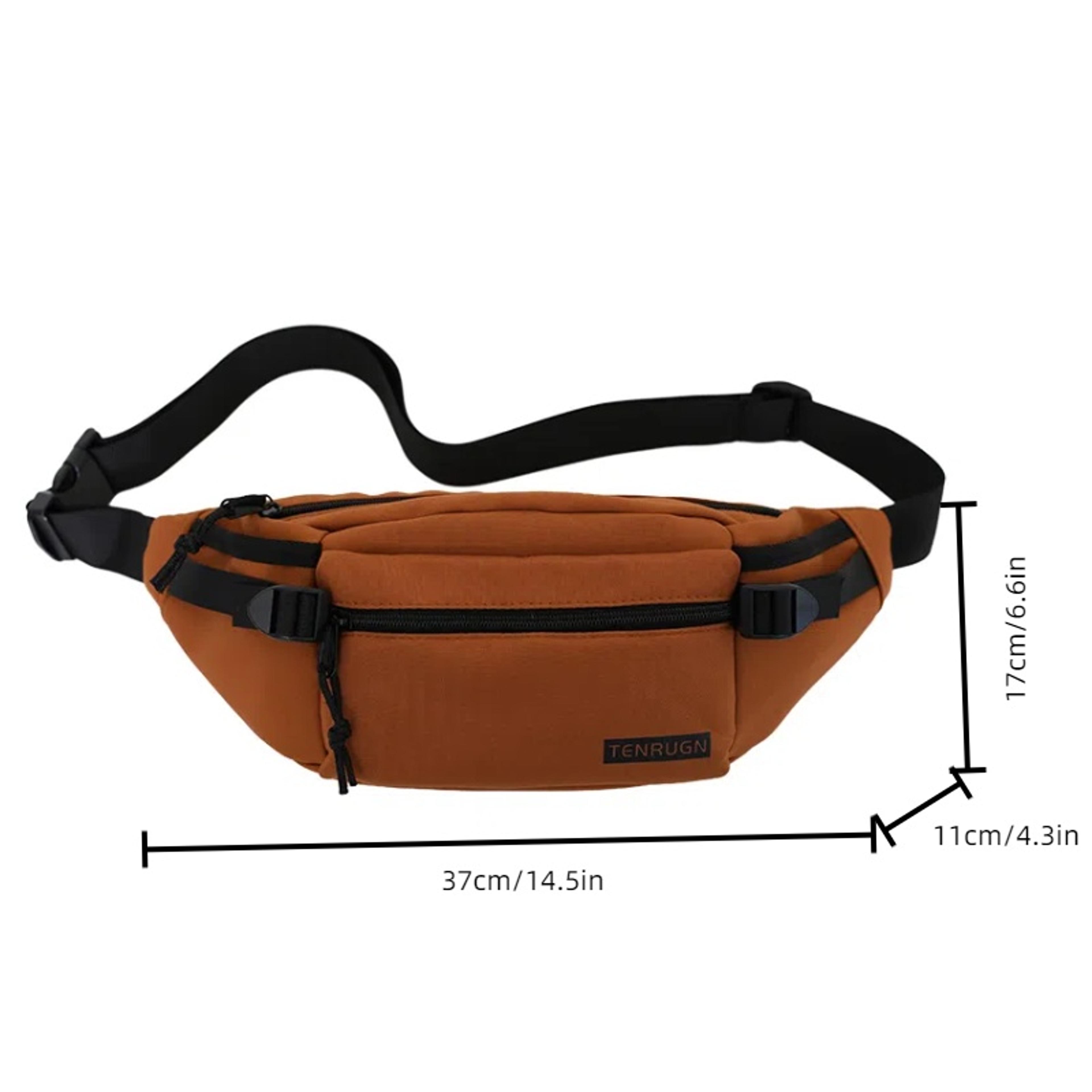 Unisex Fashionable Chest Bag For Sports  Outdoor Activities Mobile Phone  Multifunctional Waist Bag 3