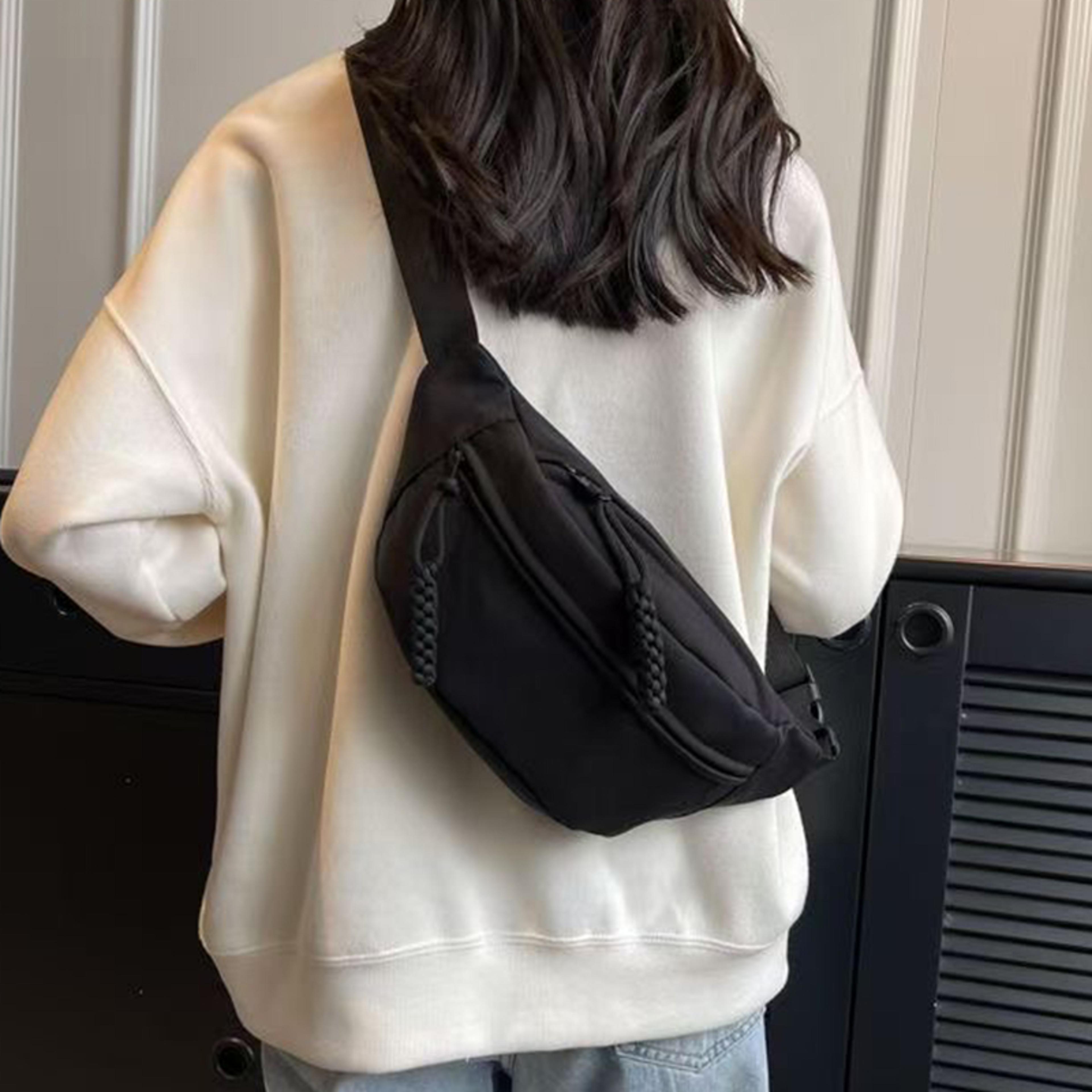 trendy casual crossbody bags for men and women versatile chest bags
