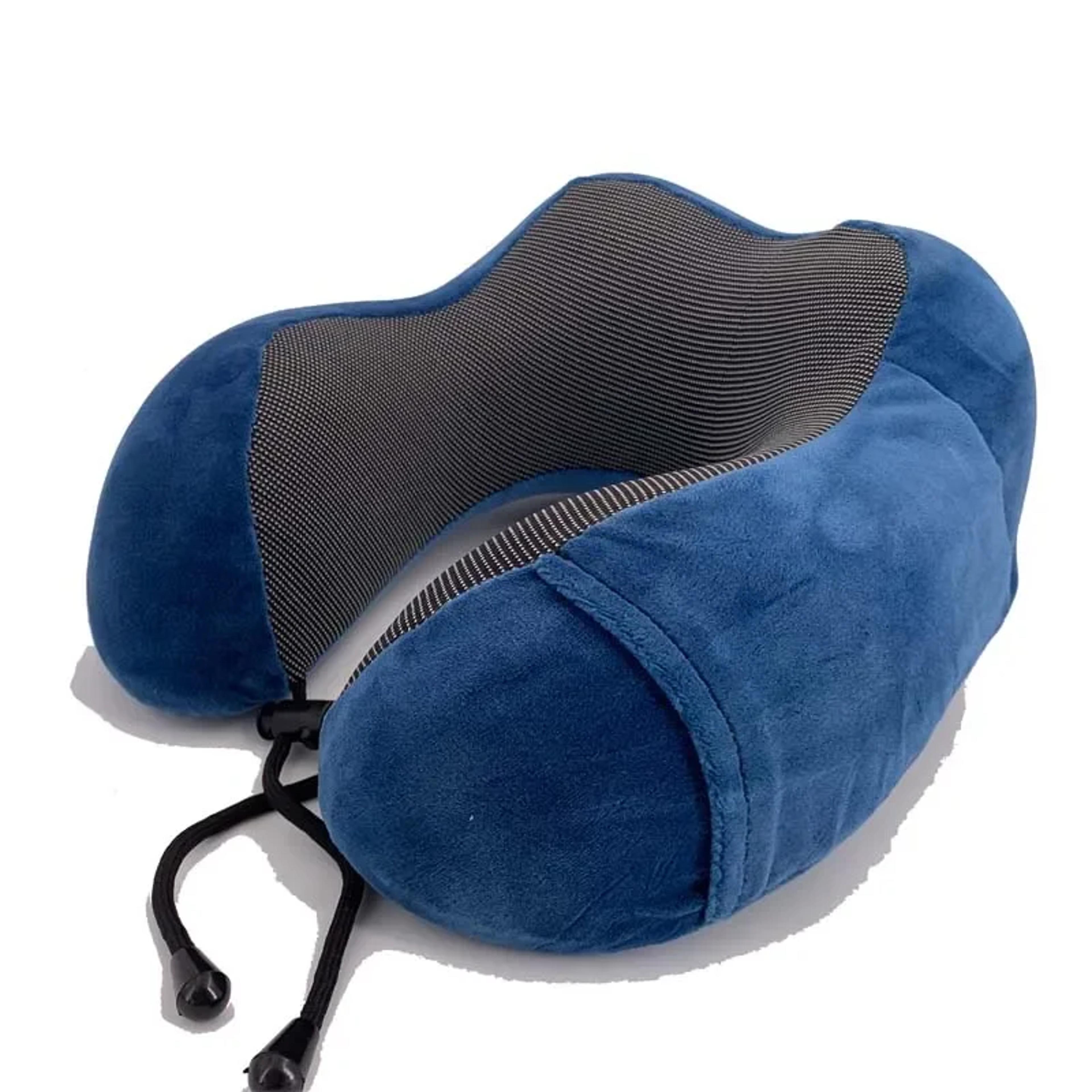 Soft U Shaped Memory Foam Neck Pillow For Travel  Sleeping Cervical Support  Massage 5