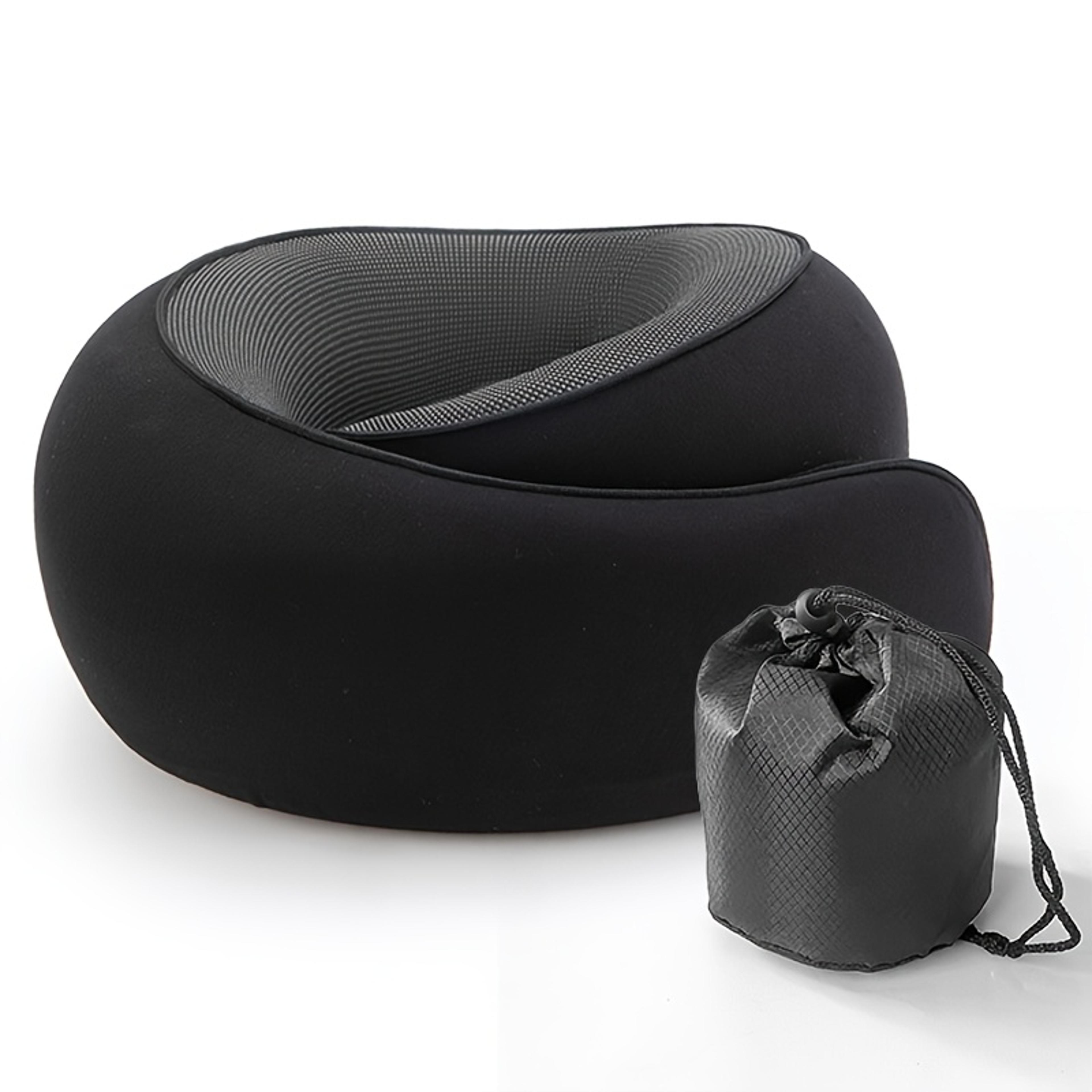 Snail Style U Shaped Memory Foam Travel Neck Pillow Adjustable Support For Travel And Nap Time 4