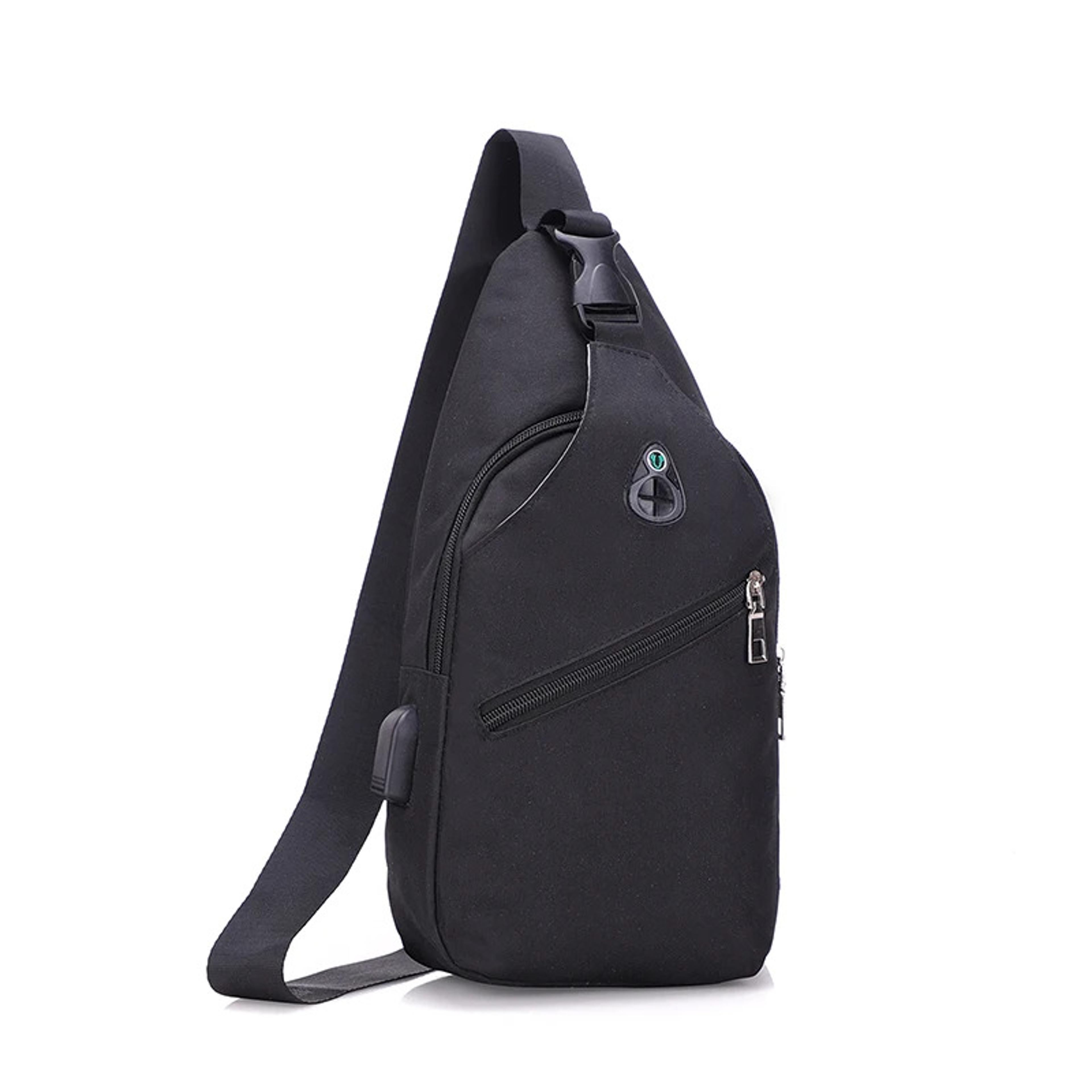 Large Capacity Laptop Chest Bag Trendy Messenger Bag For Men  Women 5