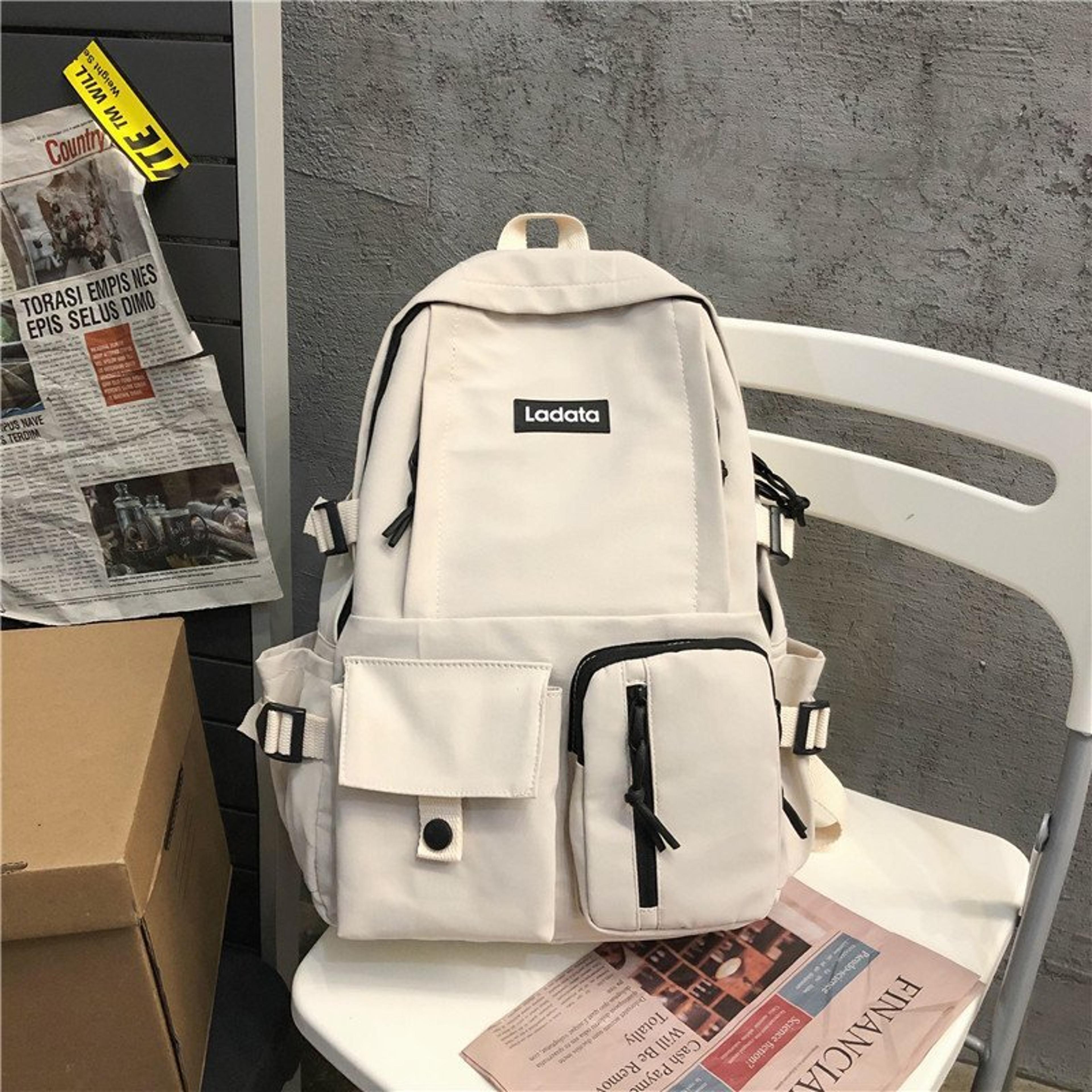 Unisex Nylon Travel Backpack With Anti Theft Laptop Compartment Durable Polyester Lining 4