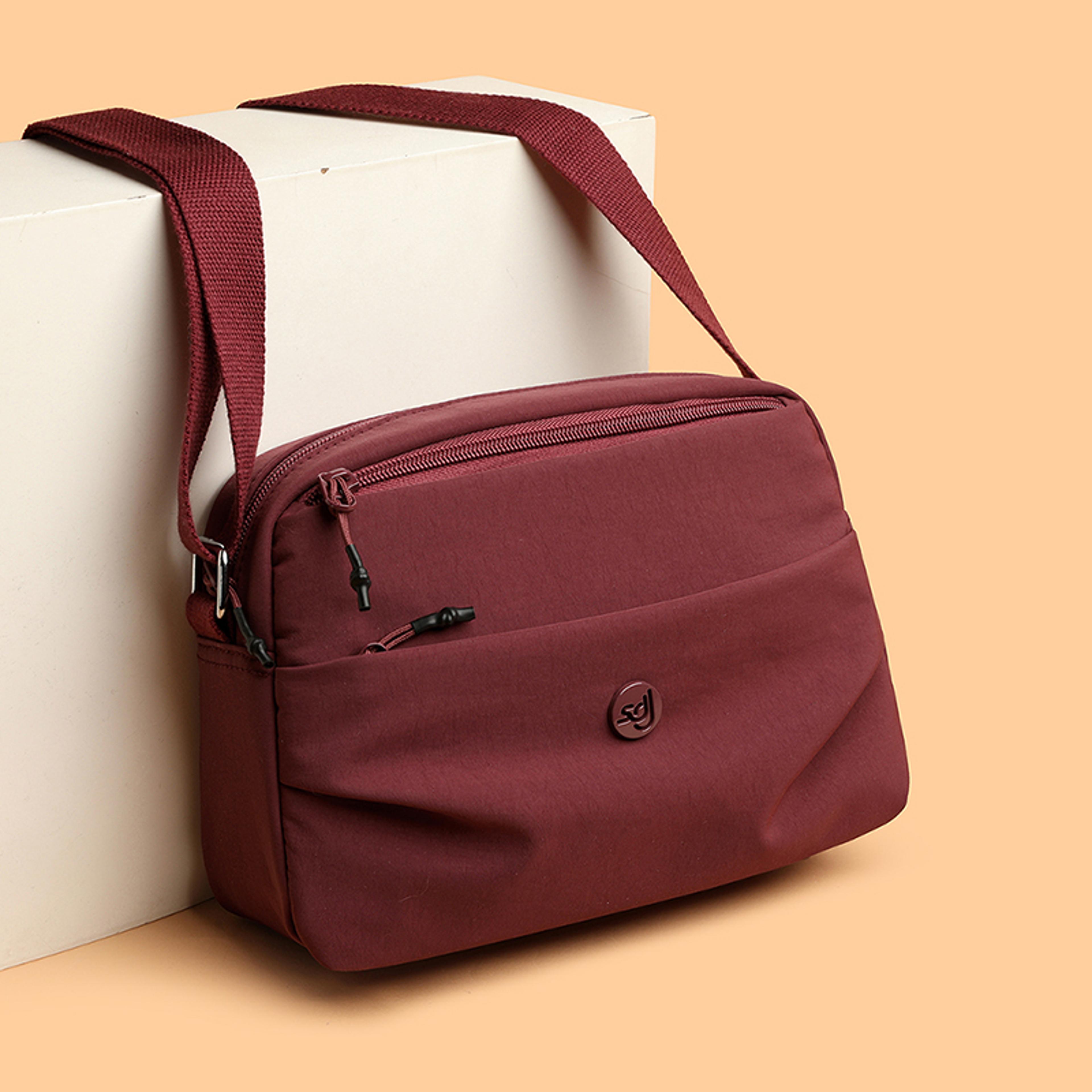 Macaron Colored Nylon Cloth Crossbody Bag Versatile Small Square Shoulder Bag For Women 5