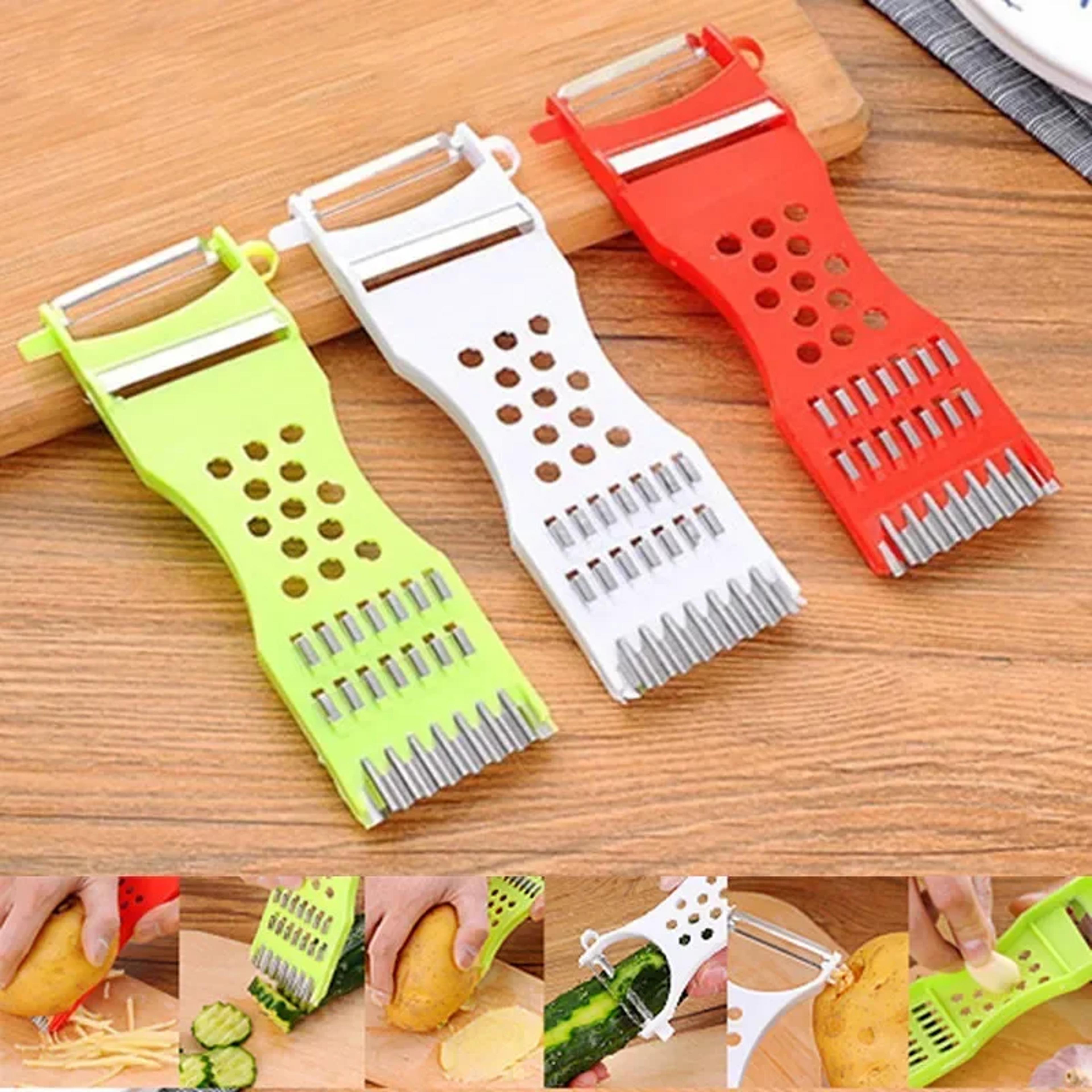 5 in 1 vegetable slicer and carrot grater for fast meal prep