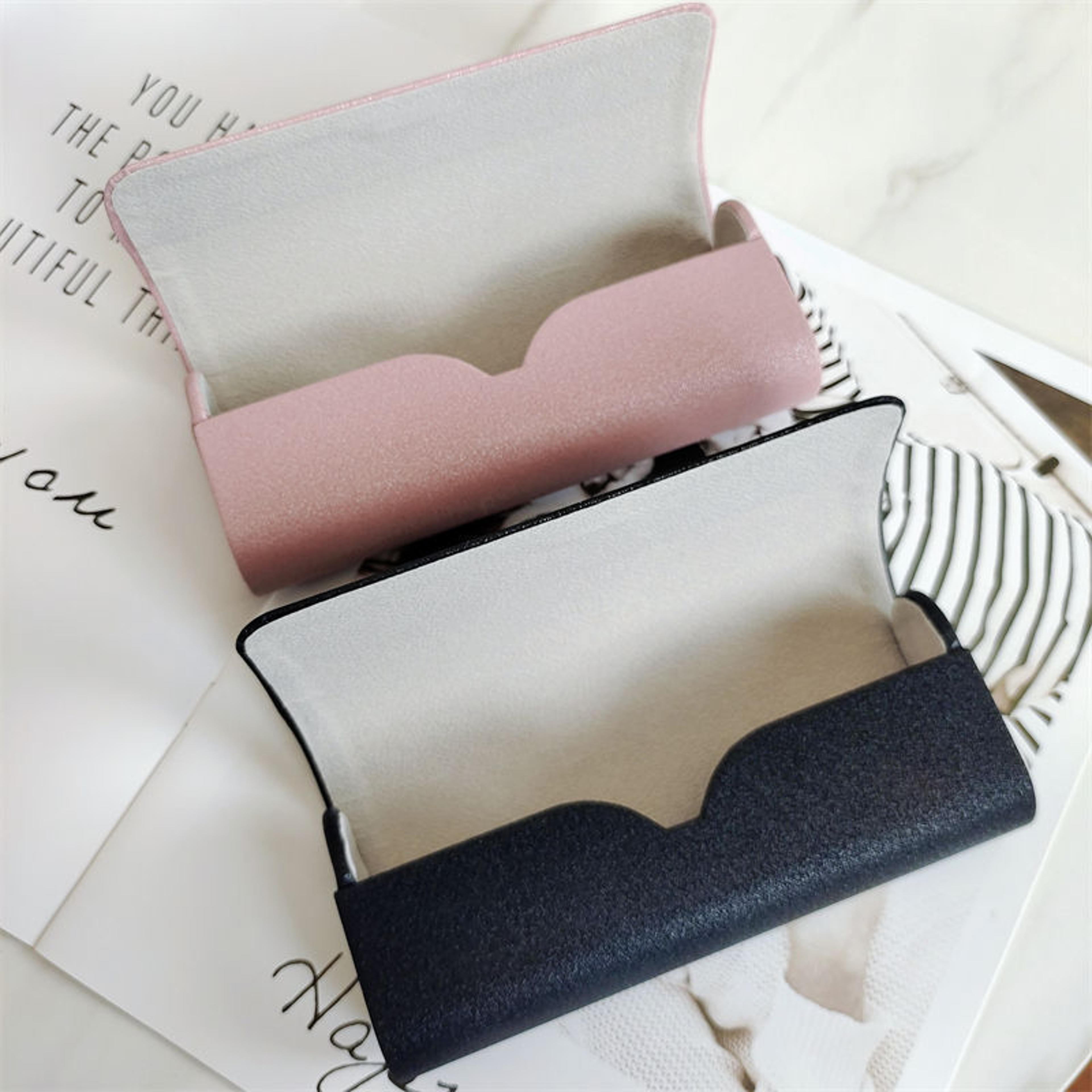 Cute Bow Myopia Glasses Case Fashionable Portable  Anti Drop Storage For Students 4
