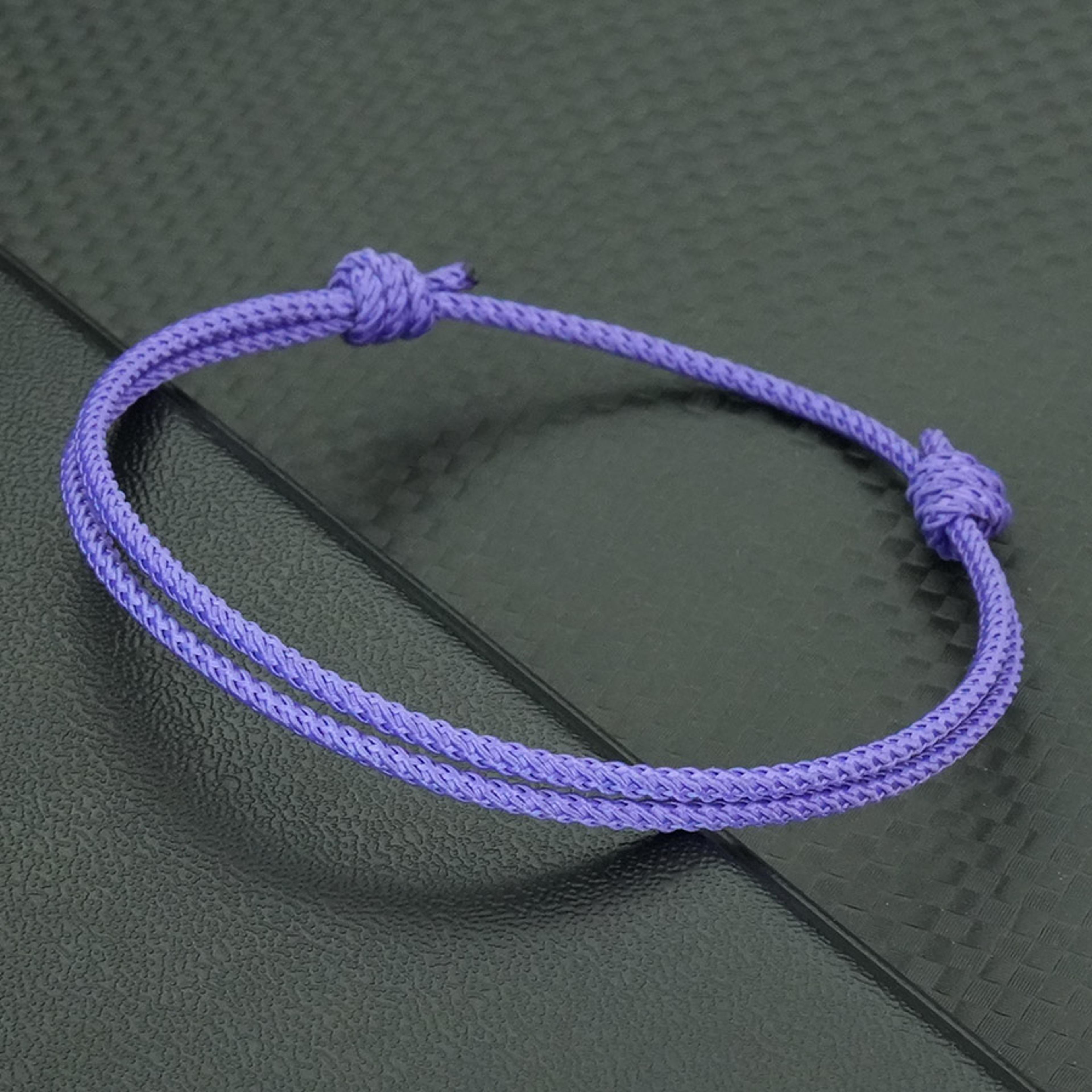 Handmade Double Layer Adjustable Rope Bracelet 3