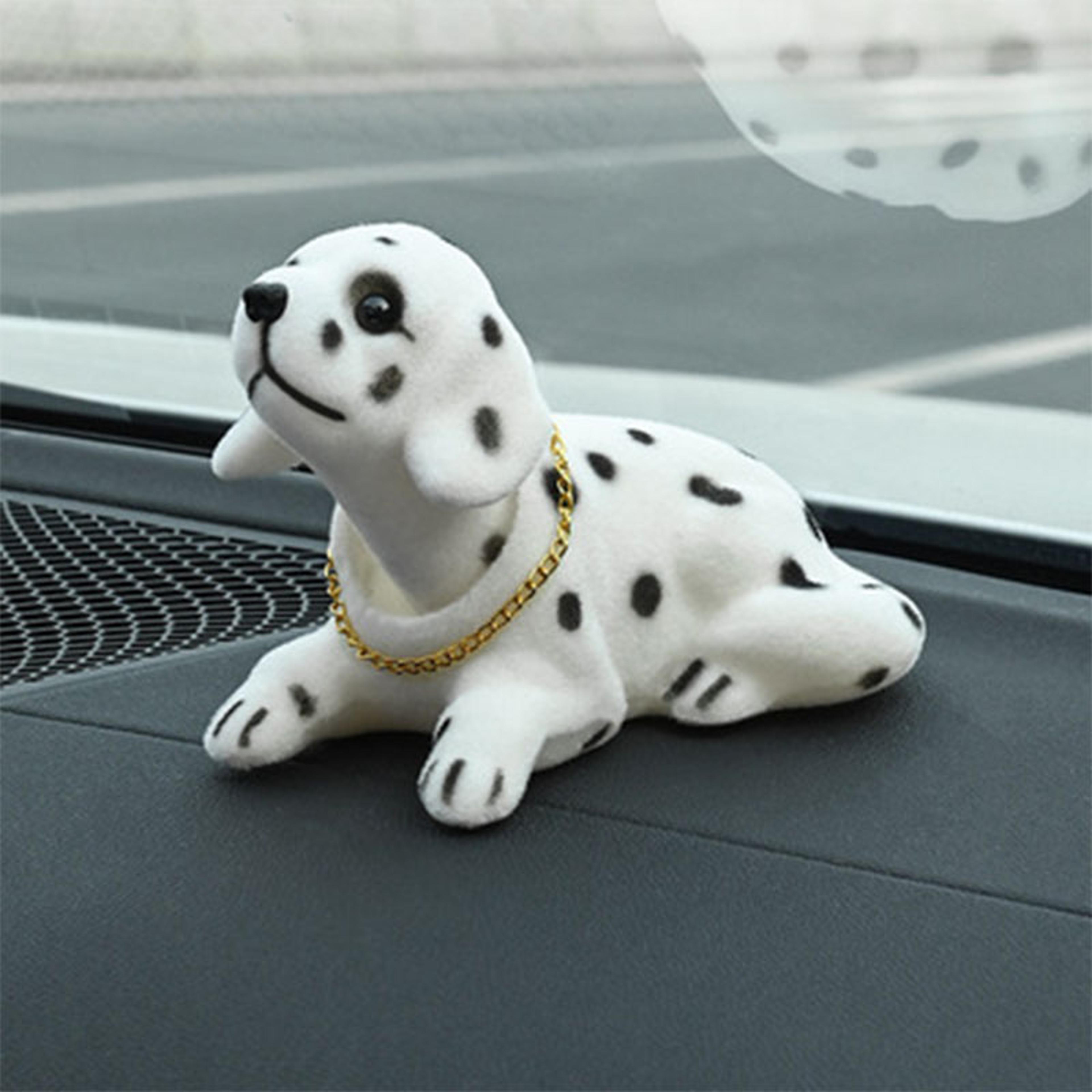 Shake Head Dog Ornament For Car Husky Beagle  St Bernard Car Dashboard Decoration 6