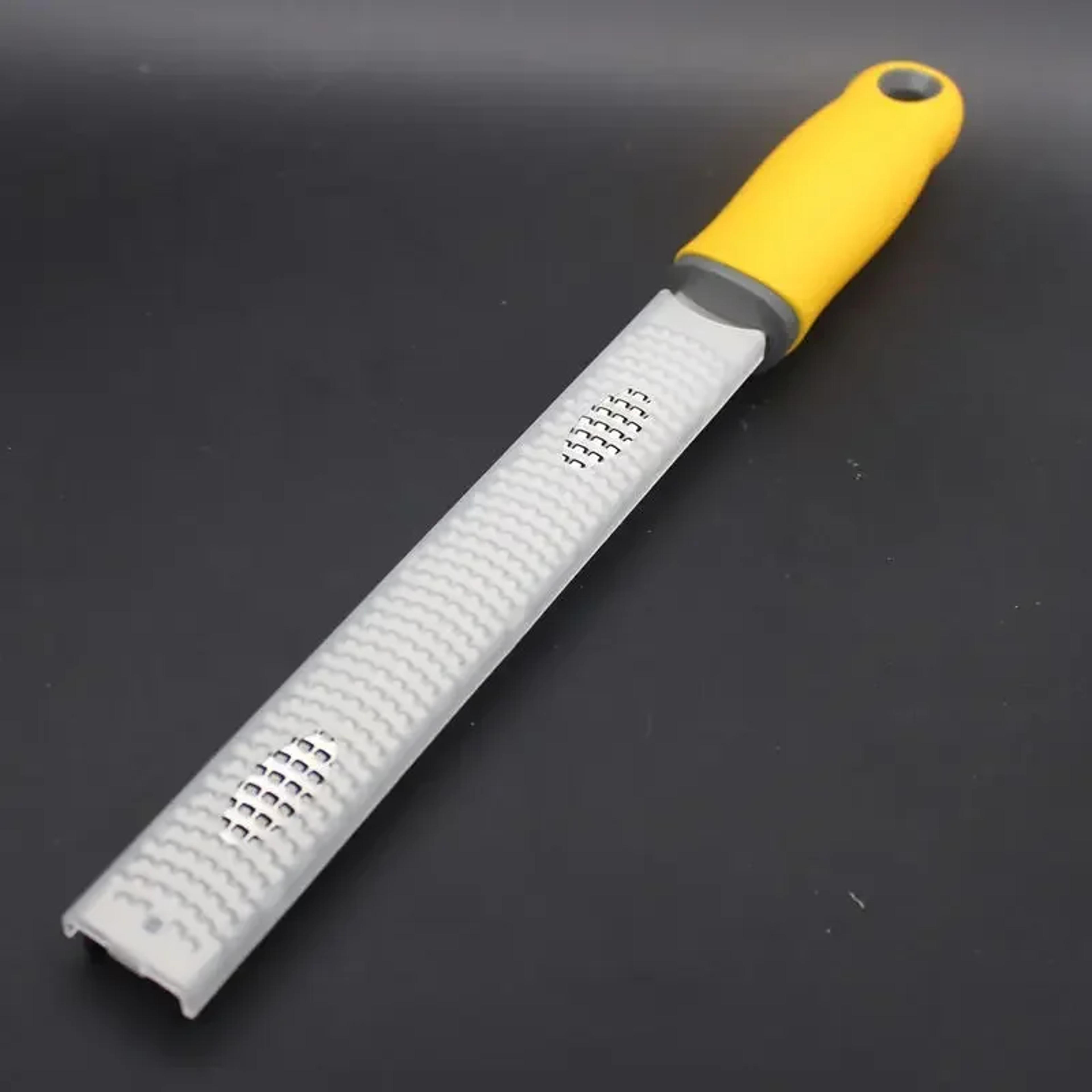 Stainless Steel Cheese Grater  Lemon Zester With Non Slip Comfort Handle Multifunctional Kitchen Gr 3
