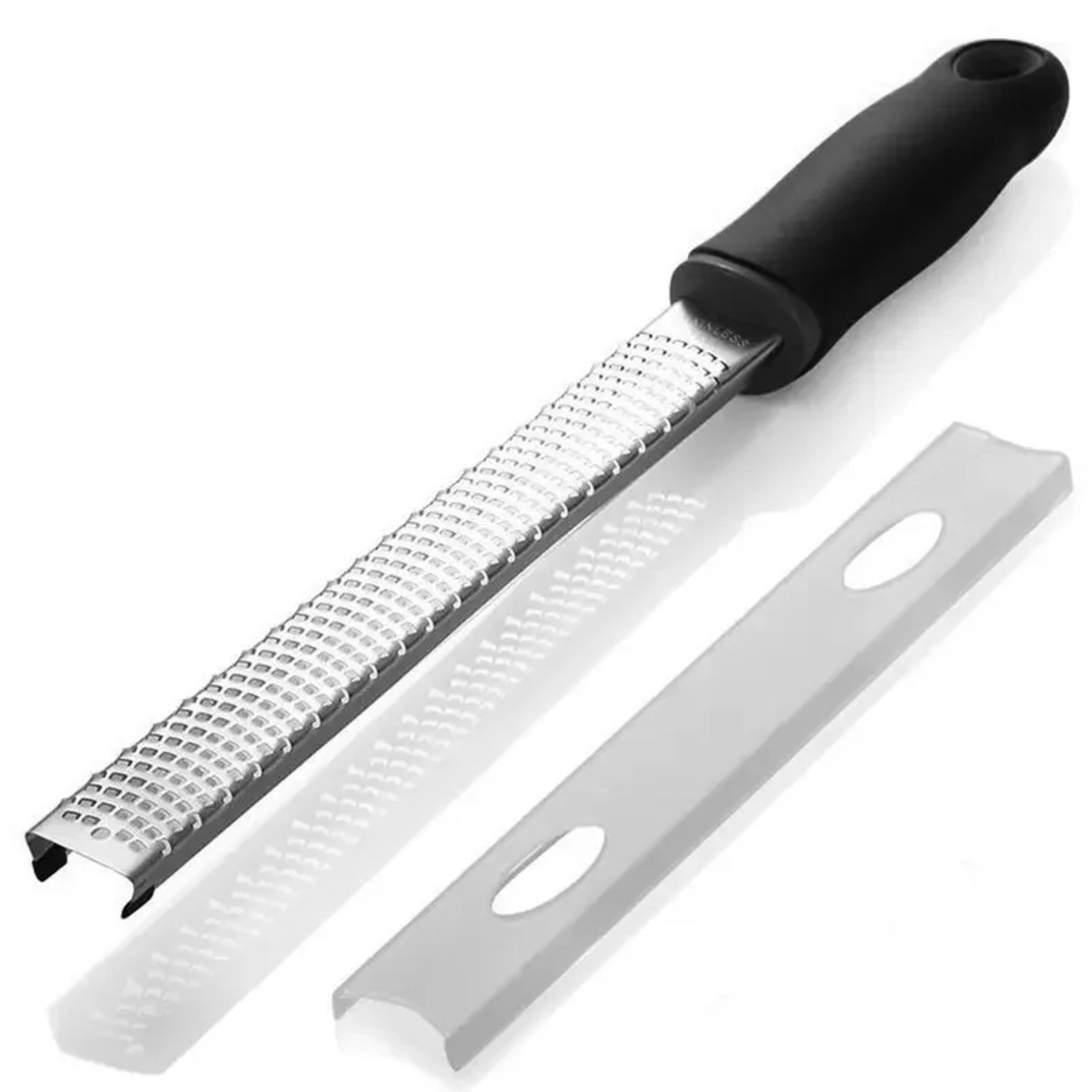 Stainless Steel Cheese Grater  Lemon Zester With Non Slip Comfort Handle Multifunctional Kitchen Gr 4
