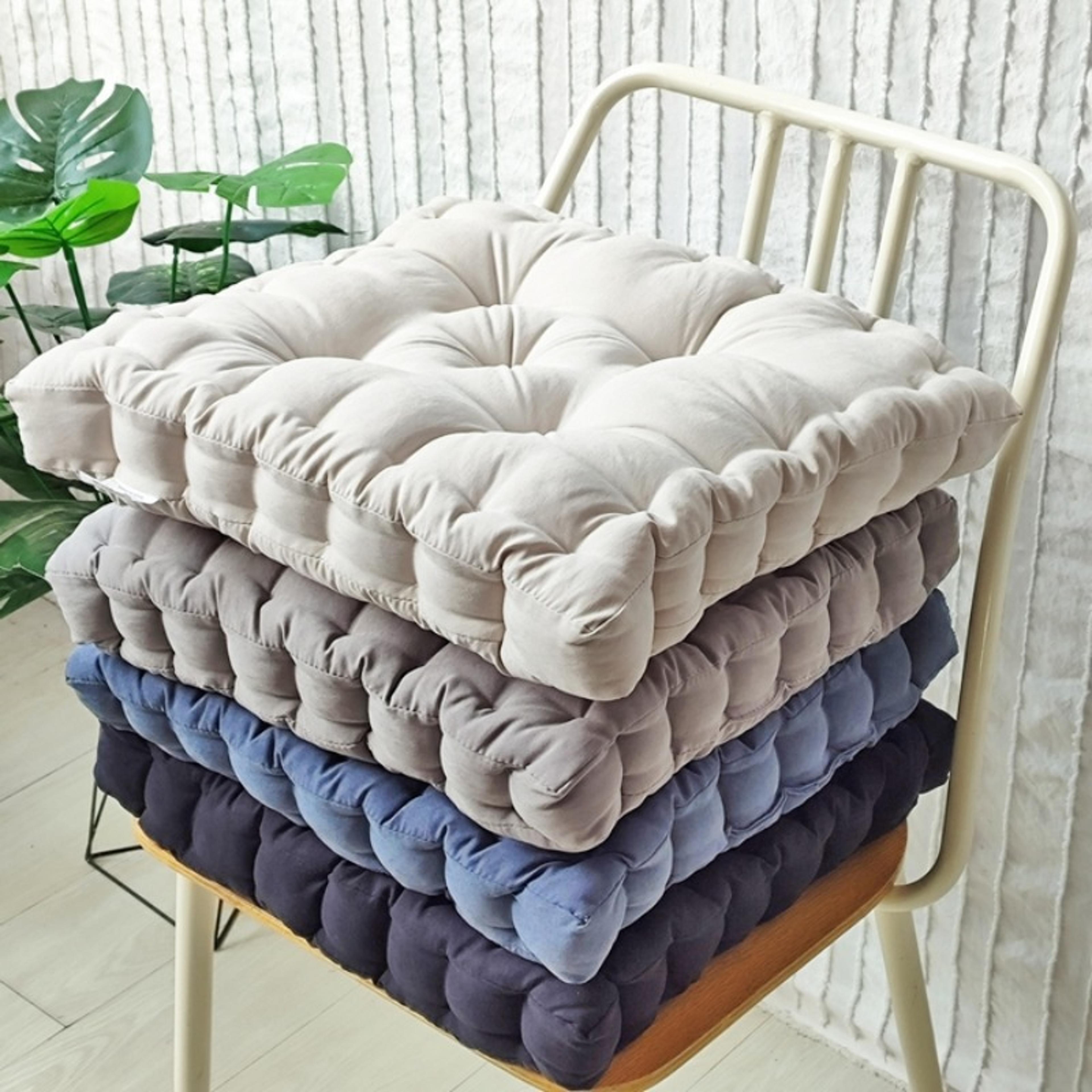 comfortplus sedentary floor chair cushion for home office and classroom thickened square seat cushion for students