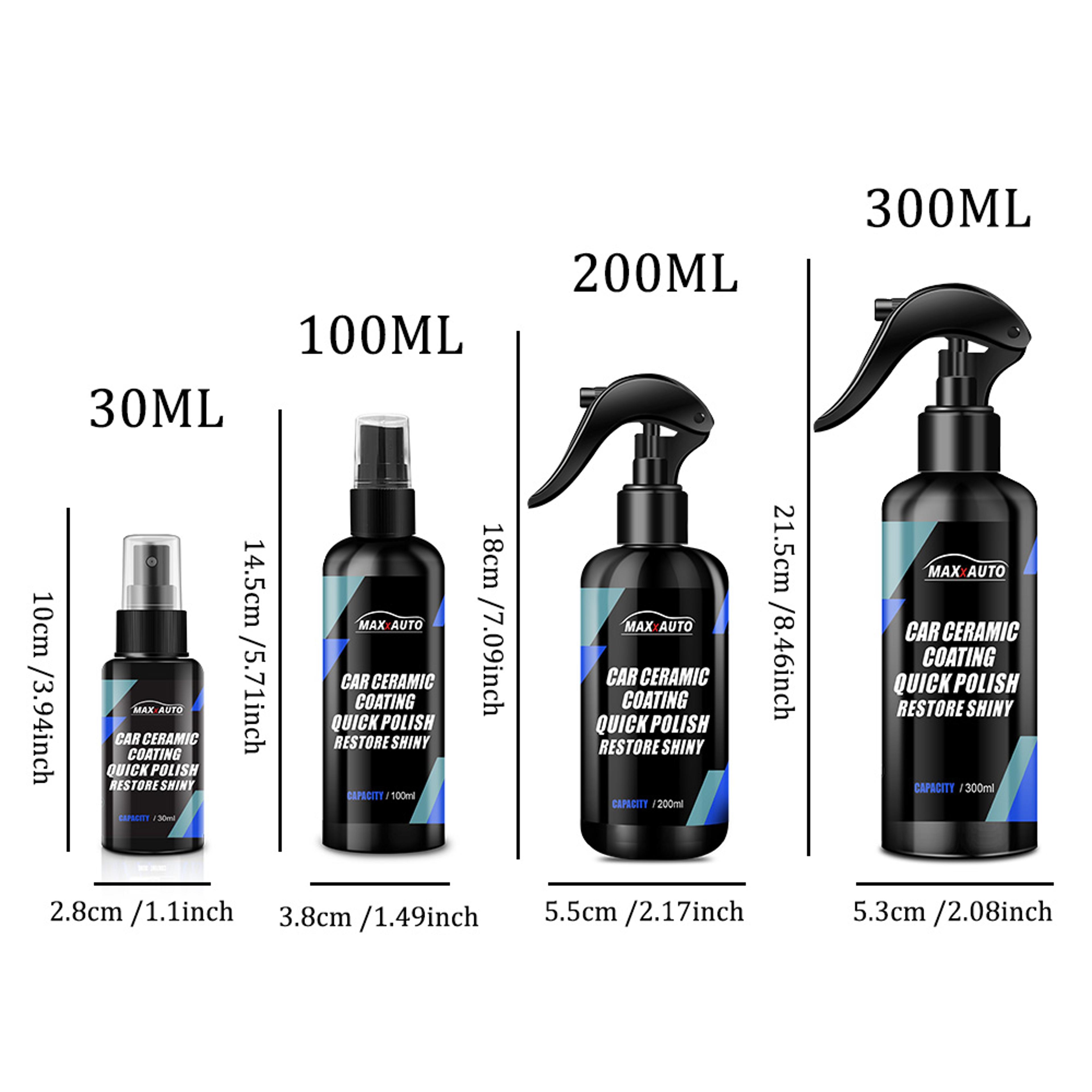 Car Ceramic Nano Coating Liquid Hydrophobic Nano Crystal Paint Coating For Ultimate Car Polish And  2