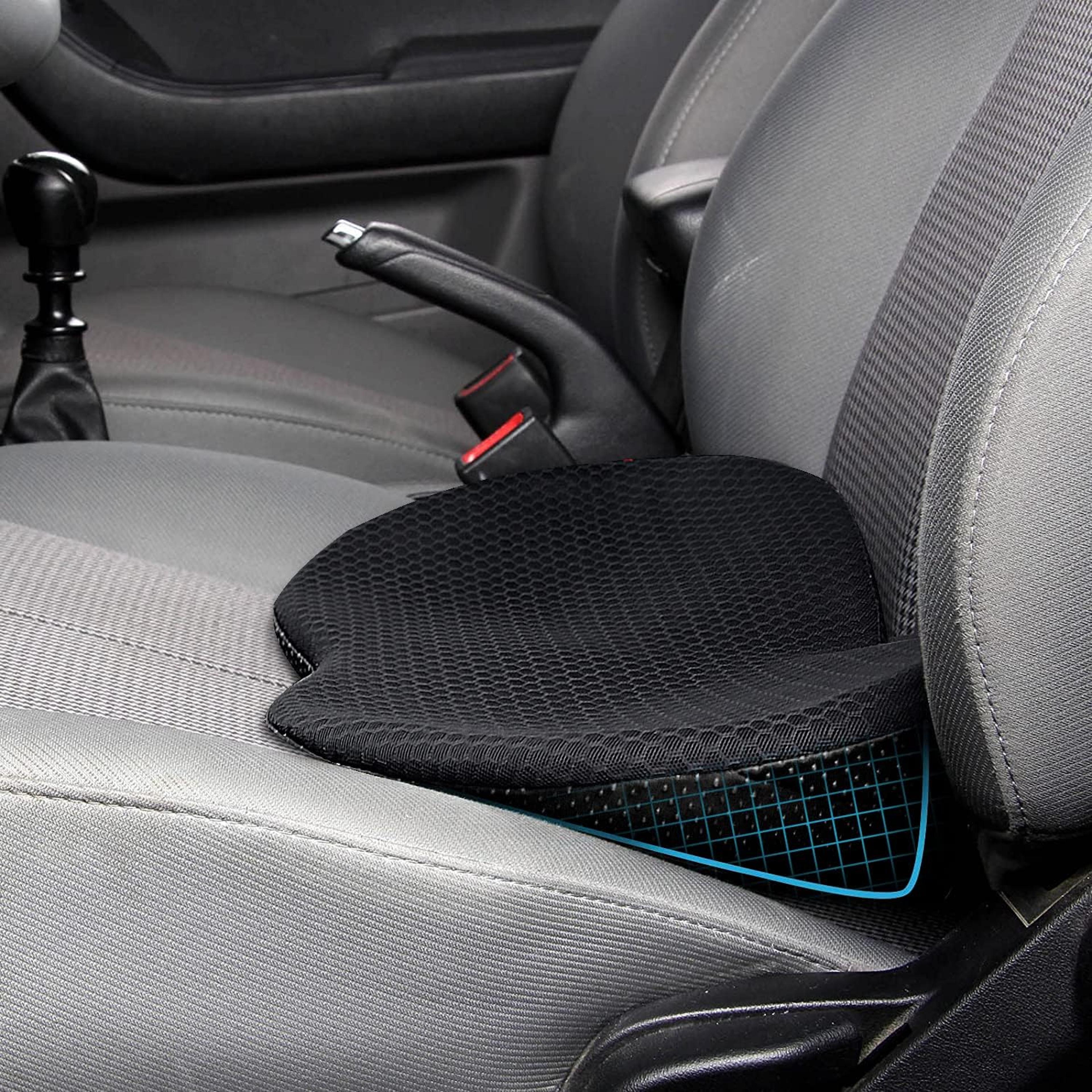 Memory Foam Car Seat Cushion For Sciatica And Lower Back Relief 5