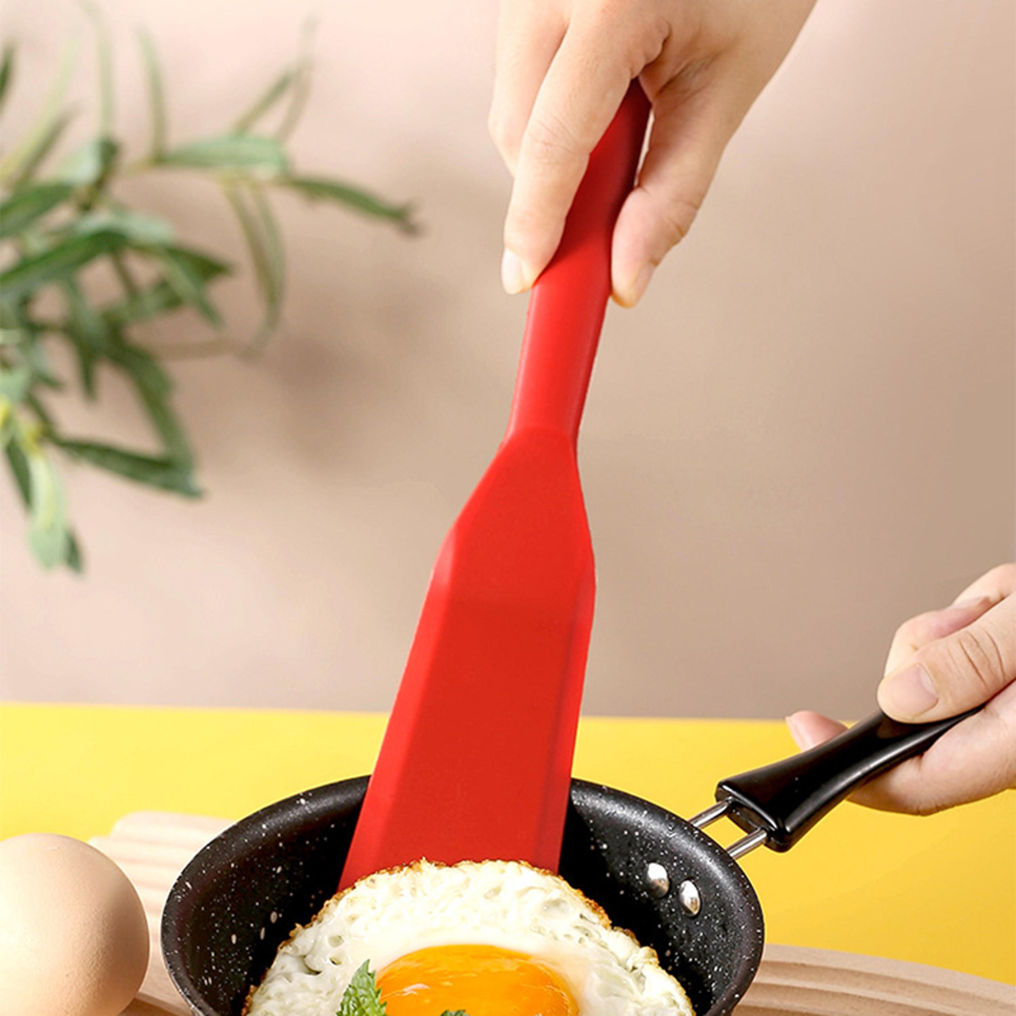 Silicone Spatula Pancake Turner For Nonstick Cookware 2