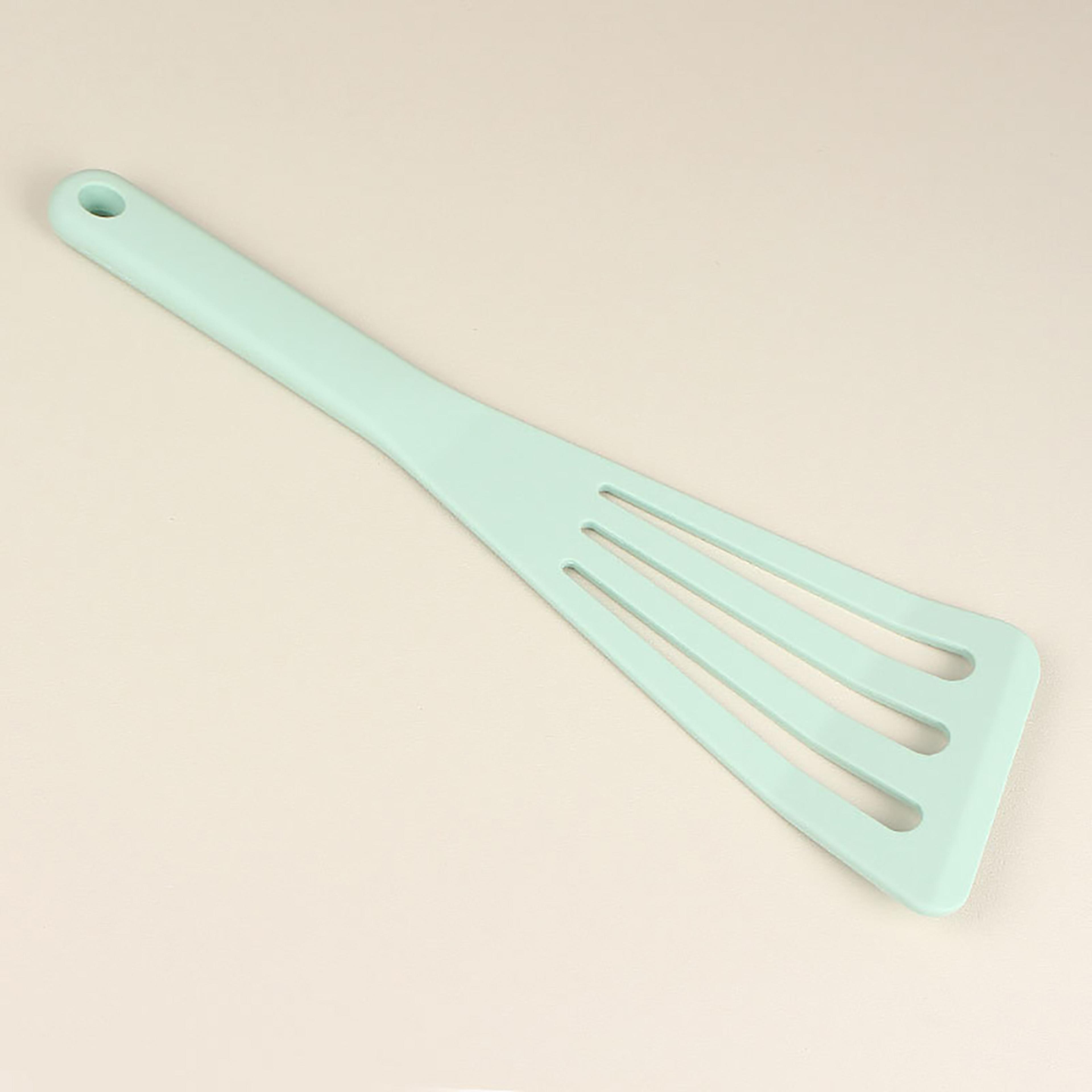 Silicone Fish Spatula With Drain Slots For Nonstick Cookware 5