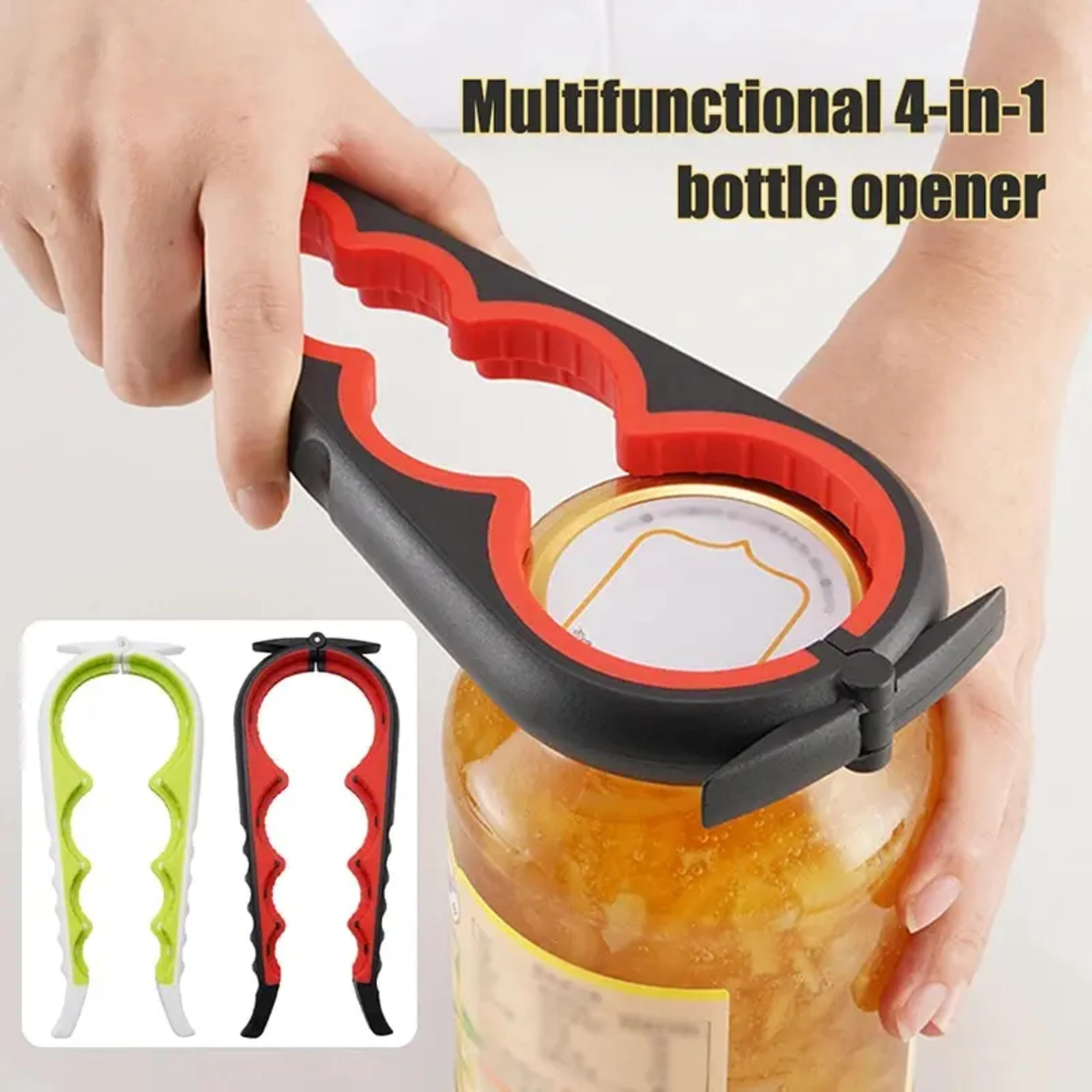Jar Opener And Bottle Opener For Weak Hands 0