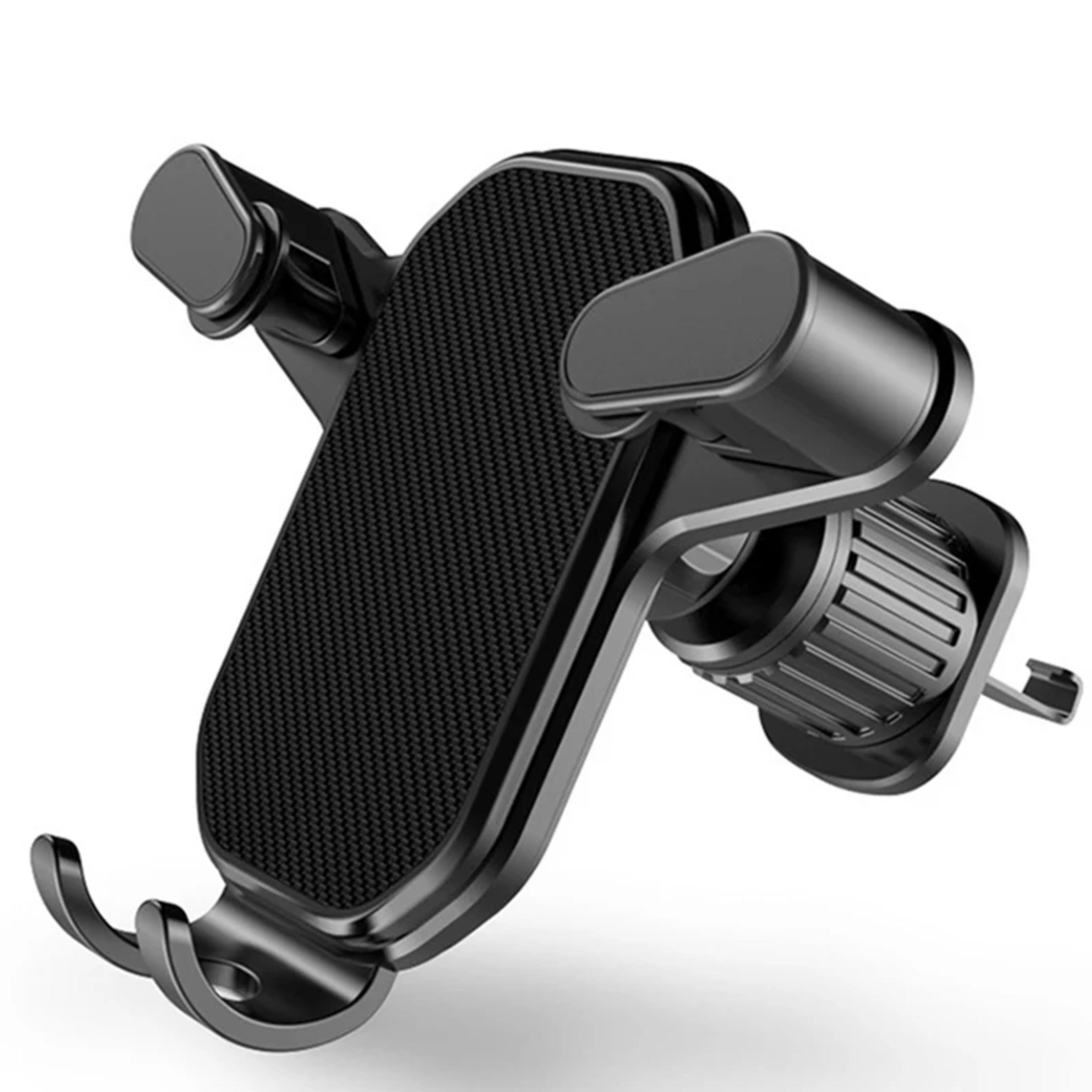 Gravity Car Phone Holder With Air Vent Hook Mount For Smartphones 5