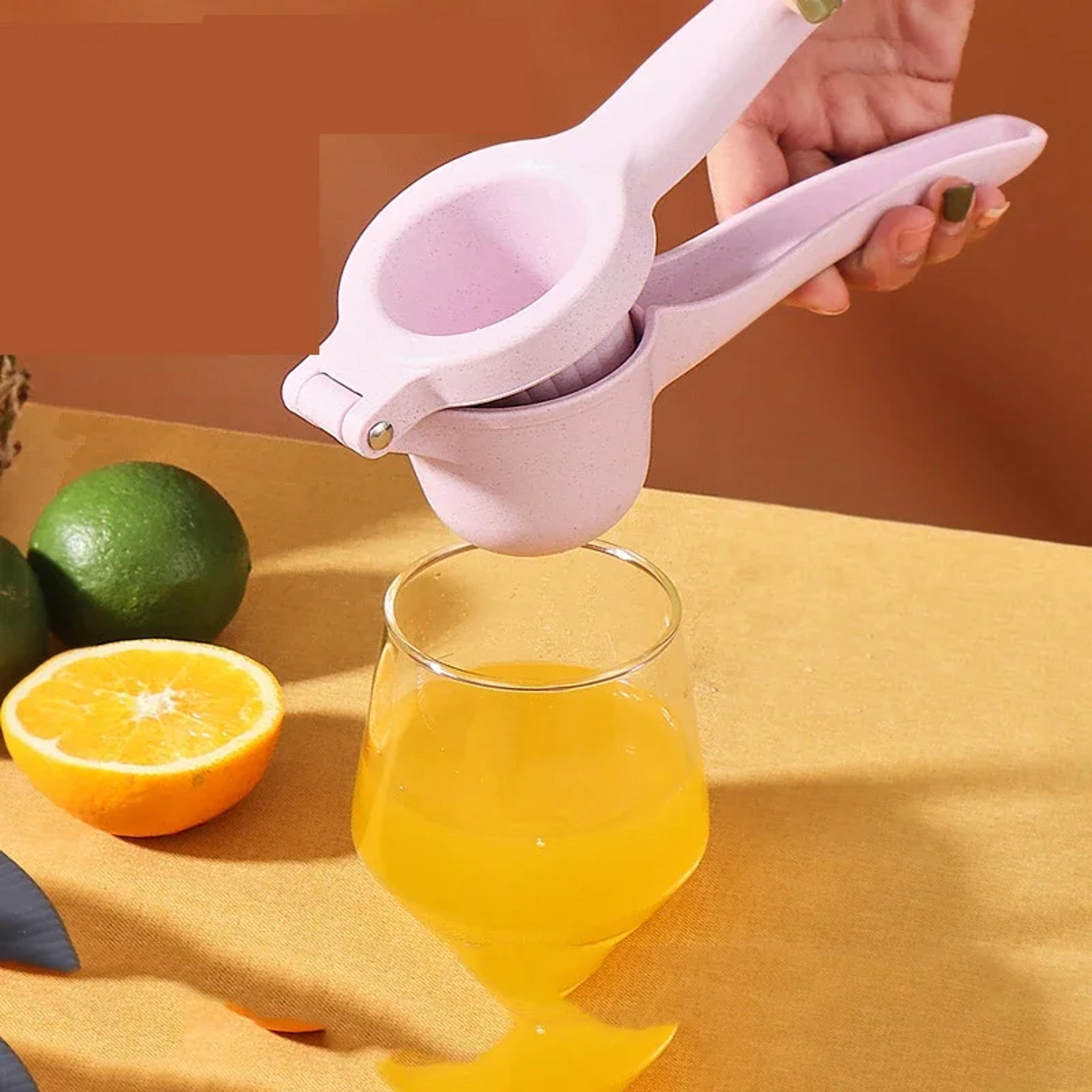 easy grip manual lemon squeezer cup for fresh citrus juice