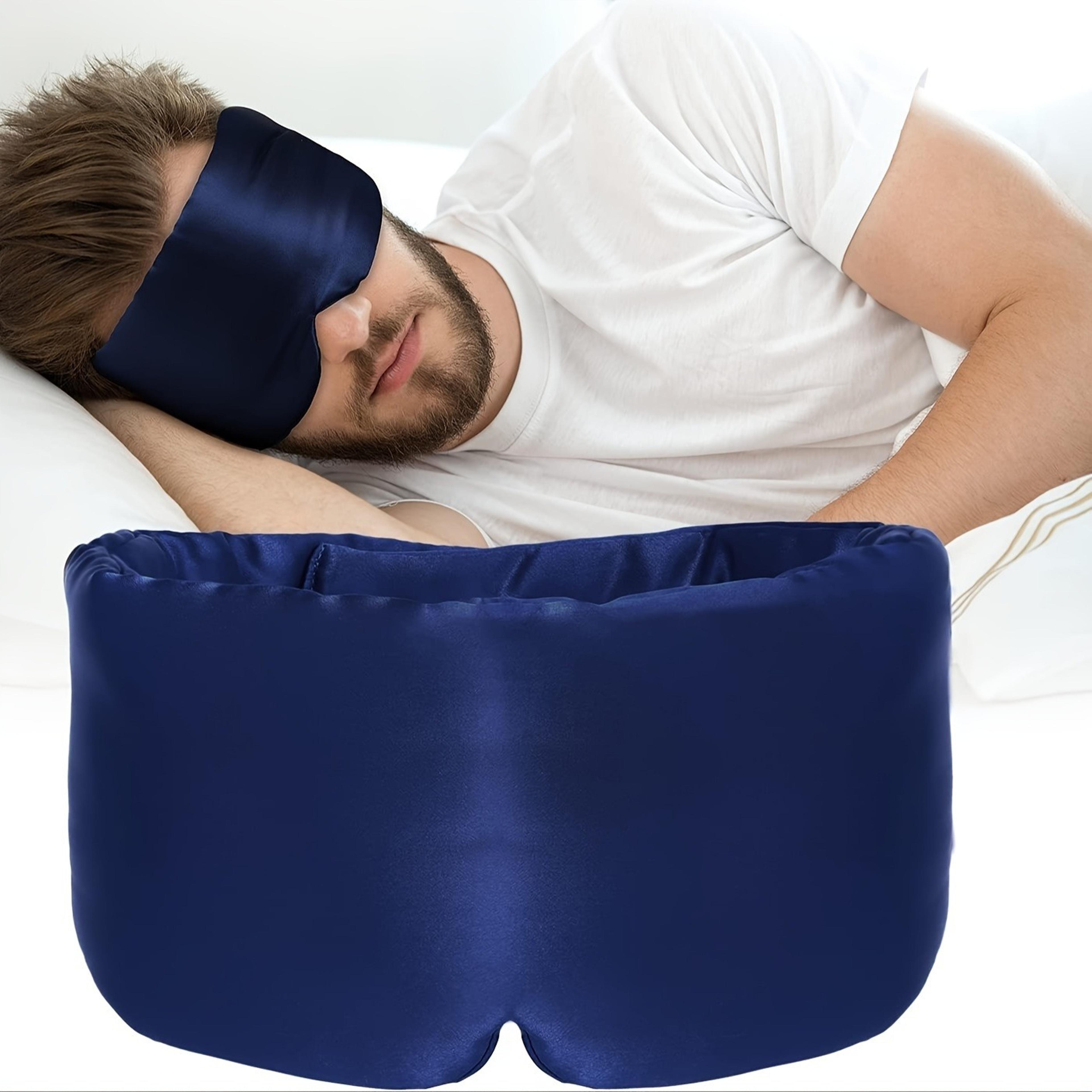 Silk Sleep Mask Large Comfortable Eye Cover For Sleeping Pressure Free  Complete Blackout For Women 9