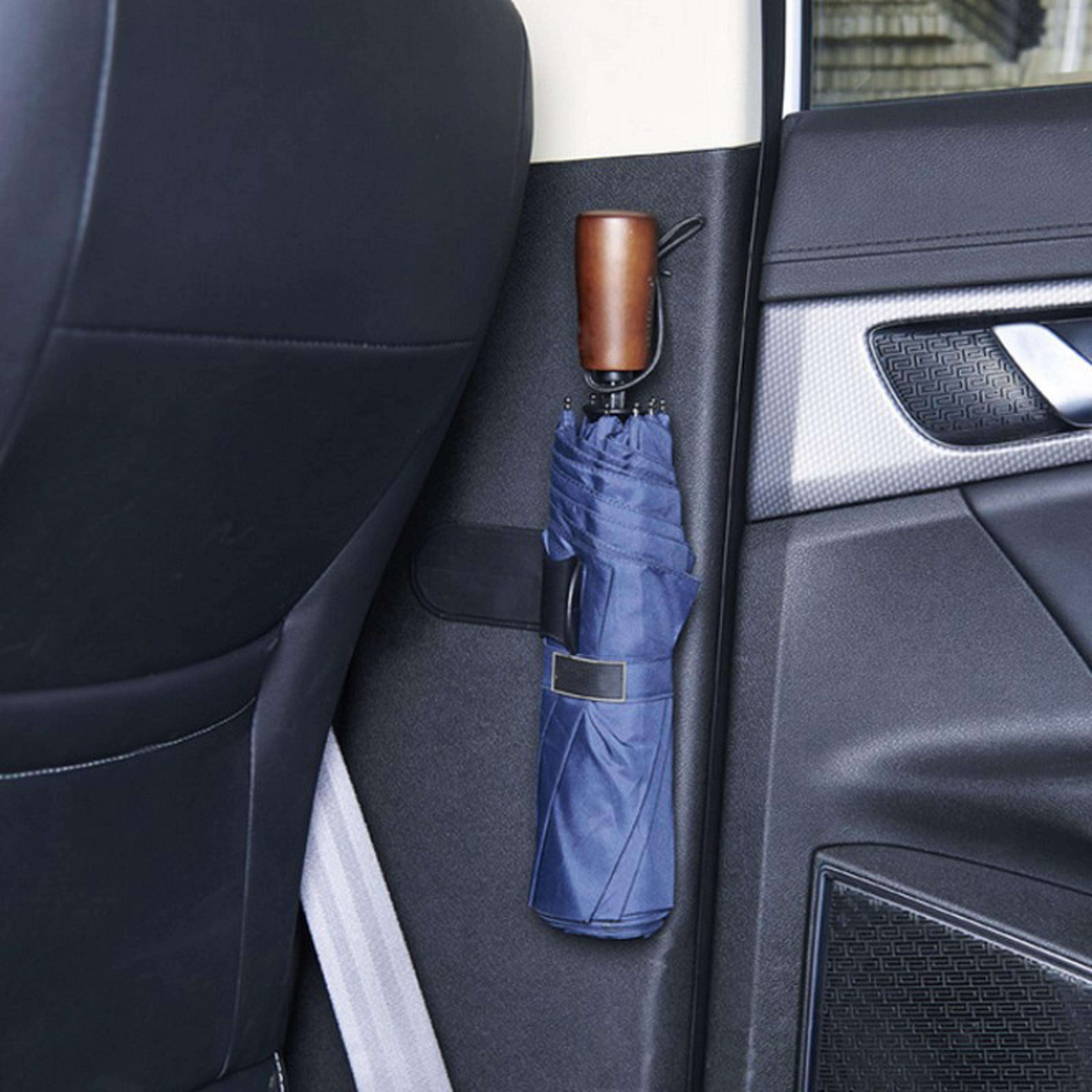 universal car umbrella holder clip set trunk mount car interior organizer