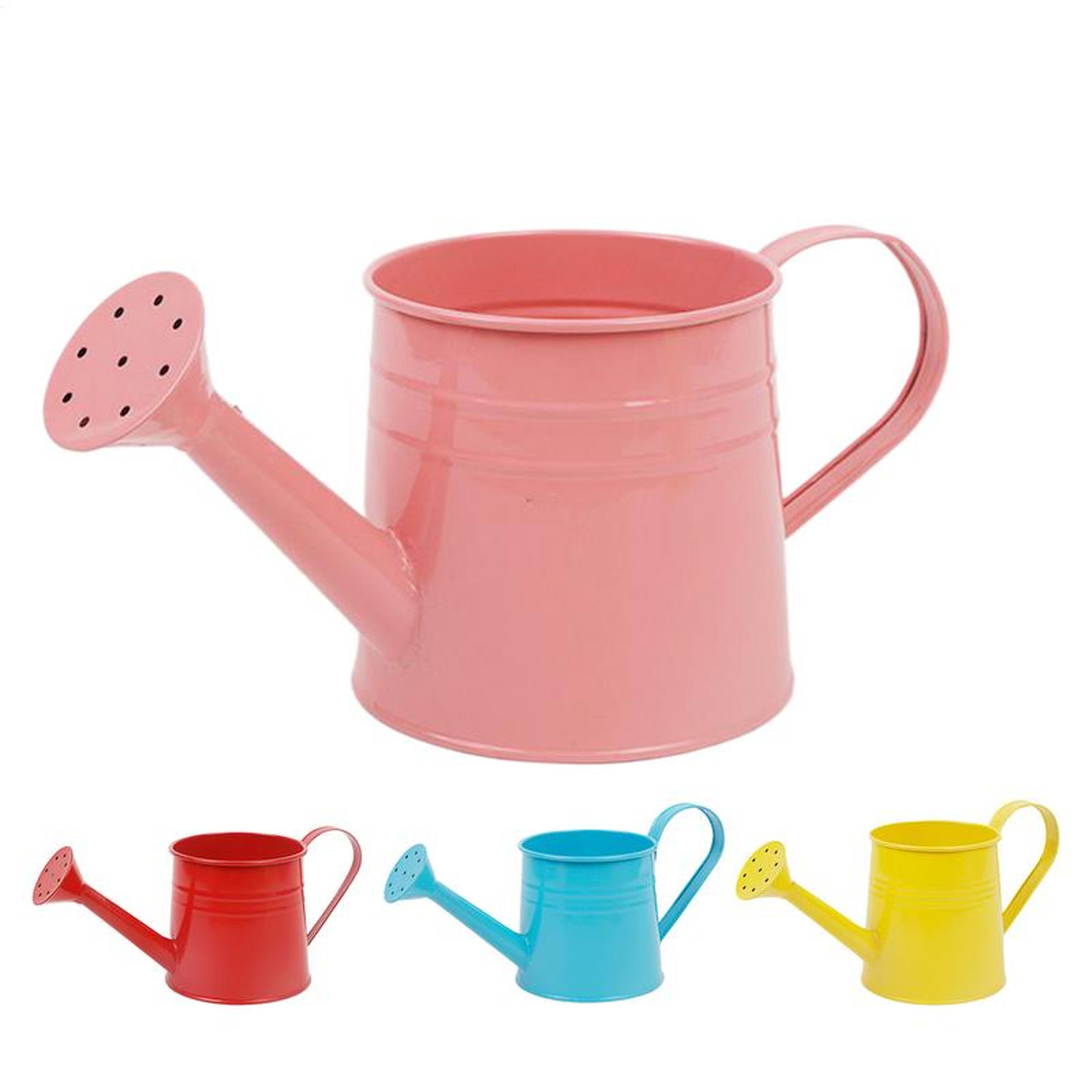 modern indoor plant watering can with long spout metal design