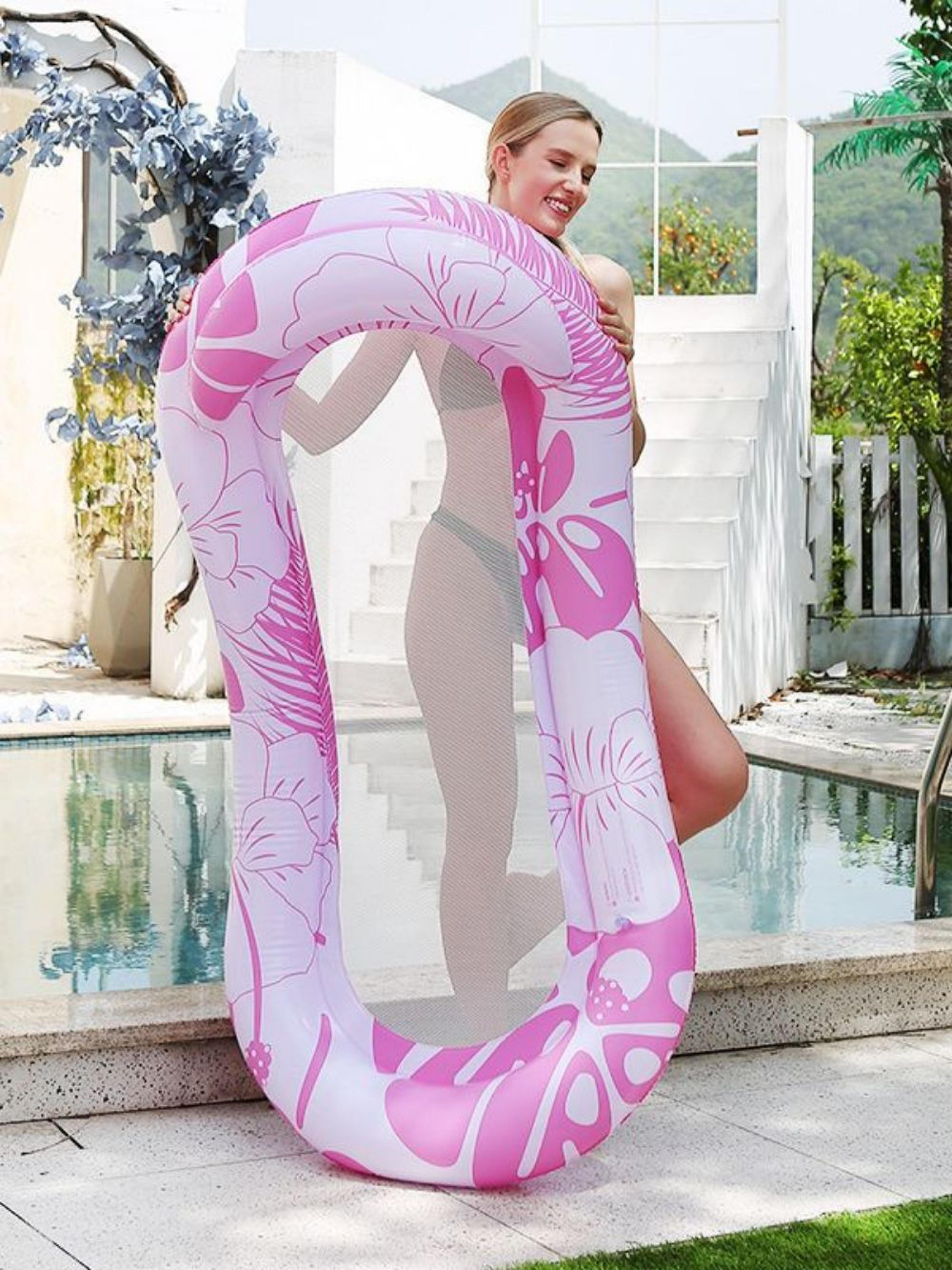ComfortWave Inflatable Water Mat Pool Float Lounger For Lake Beach And Pool 4